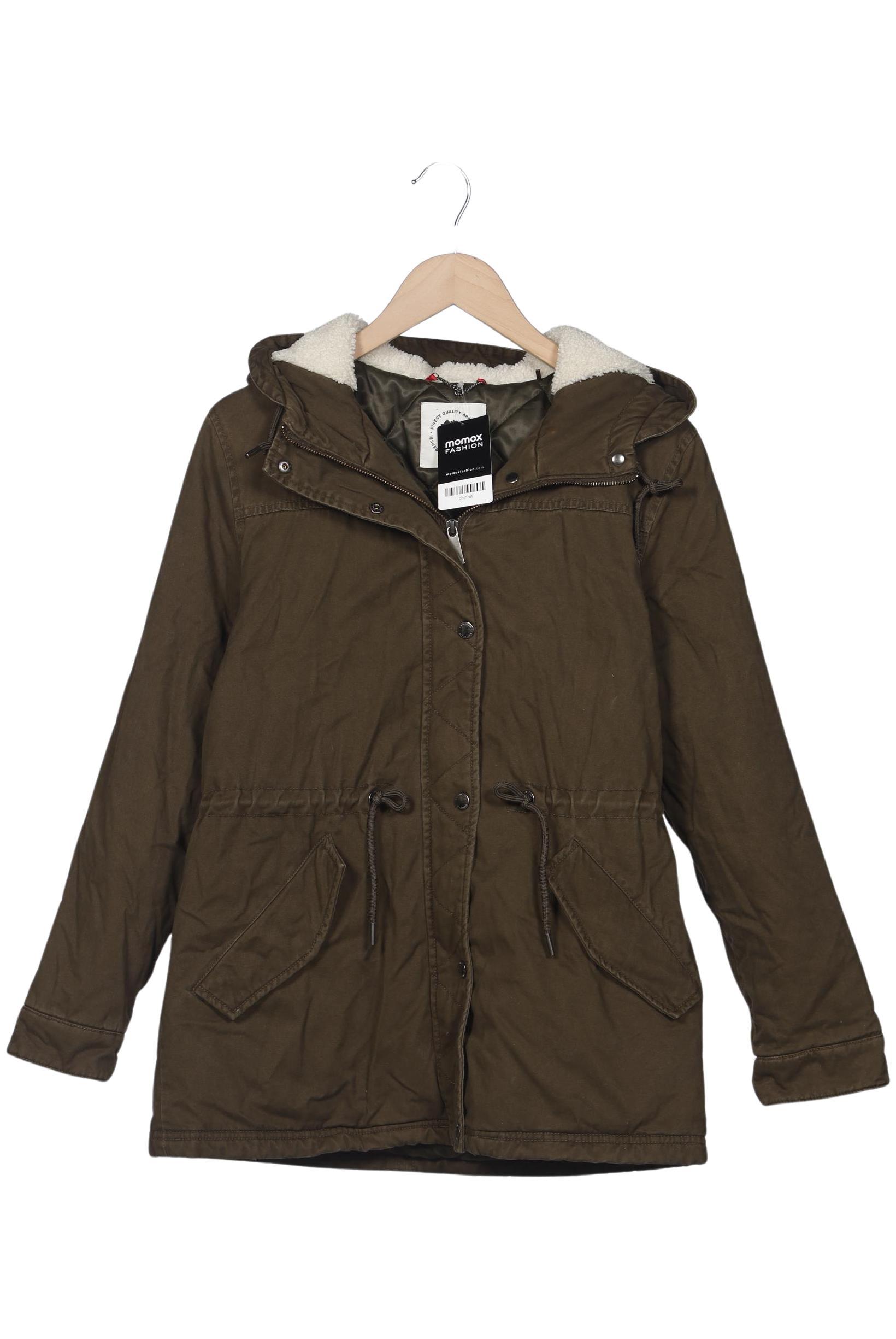 

s.Oliver Damen Mantel, grün, Gr. 36