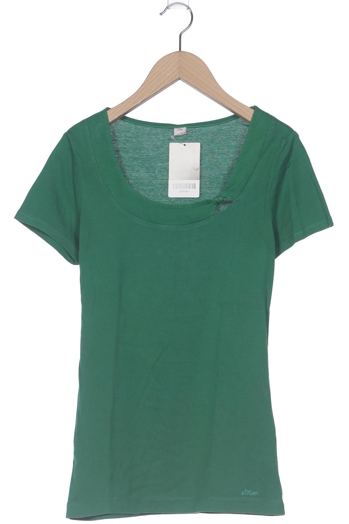 

s.Oliver Damen T-Shirt, grün, Gr. 36