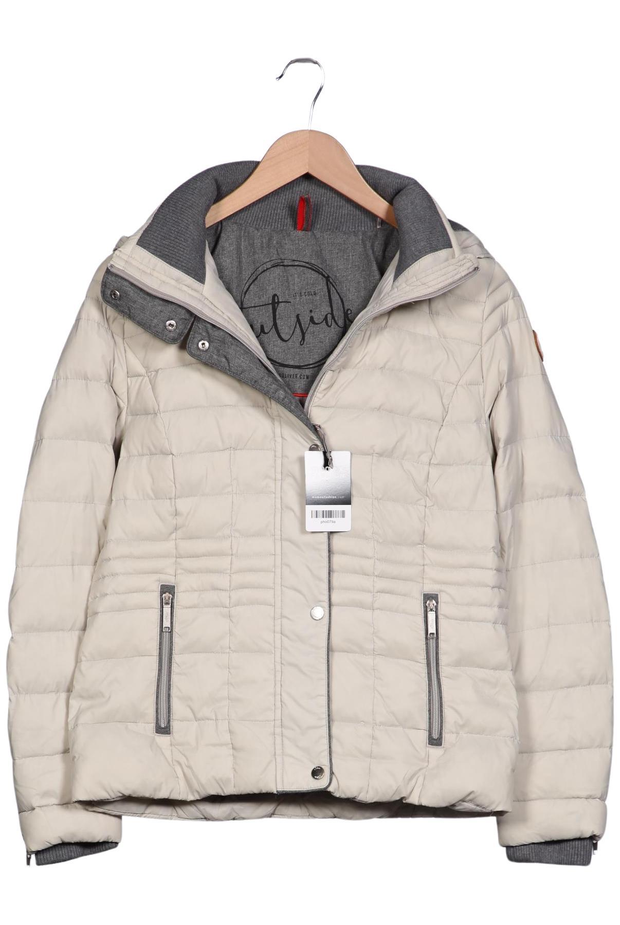 

s.Oliver Damen Jacke, beige, Gr. 38