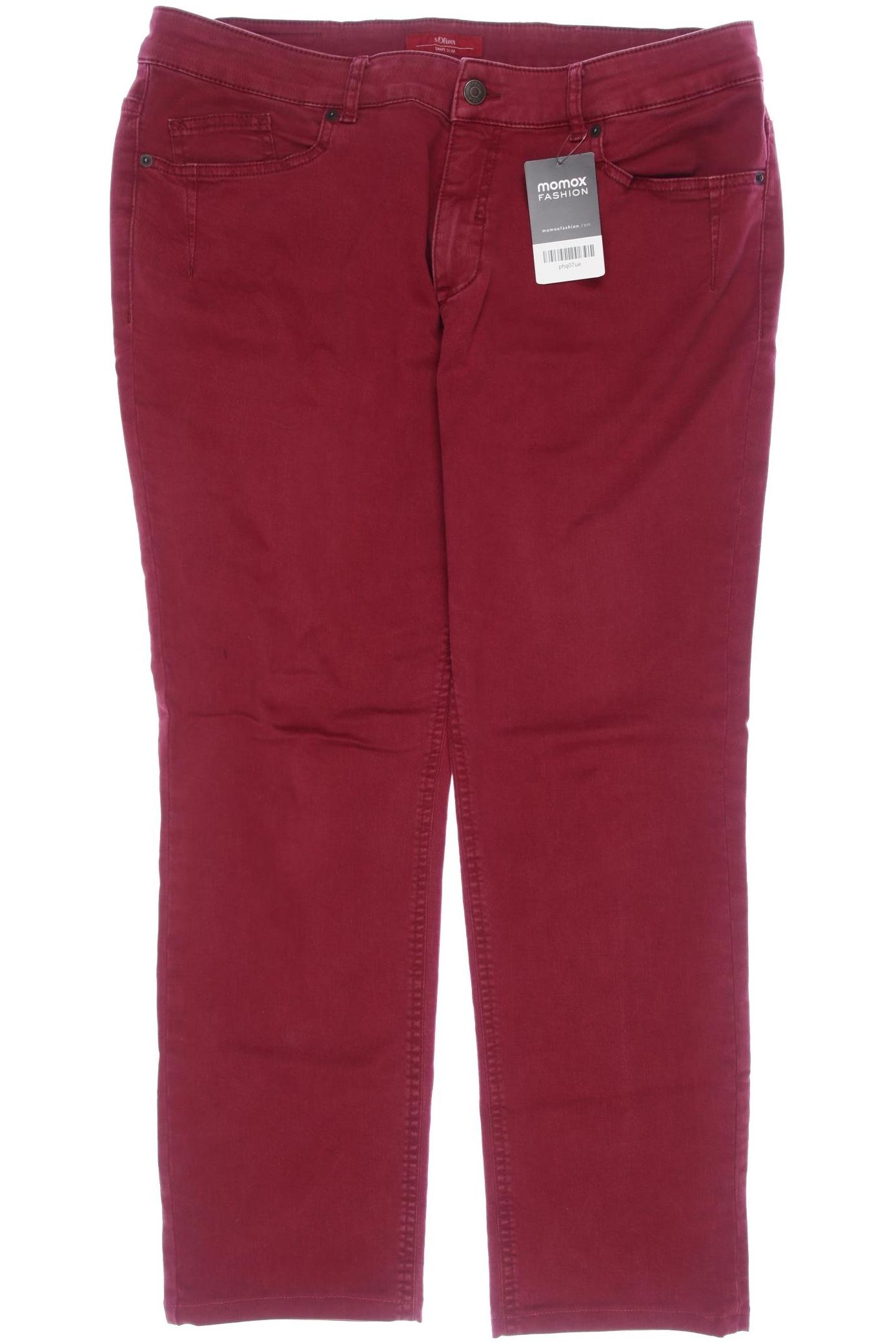 

s.Oliver Damen Jeans, bordeaux, Gr. 36