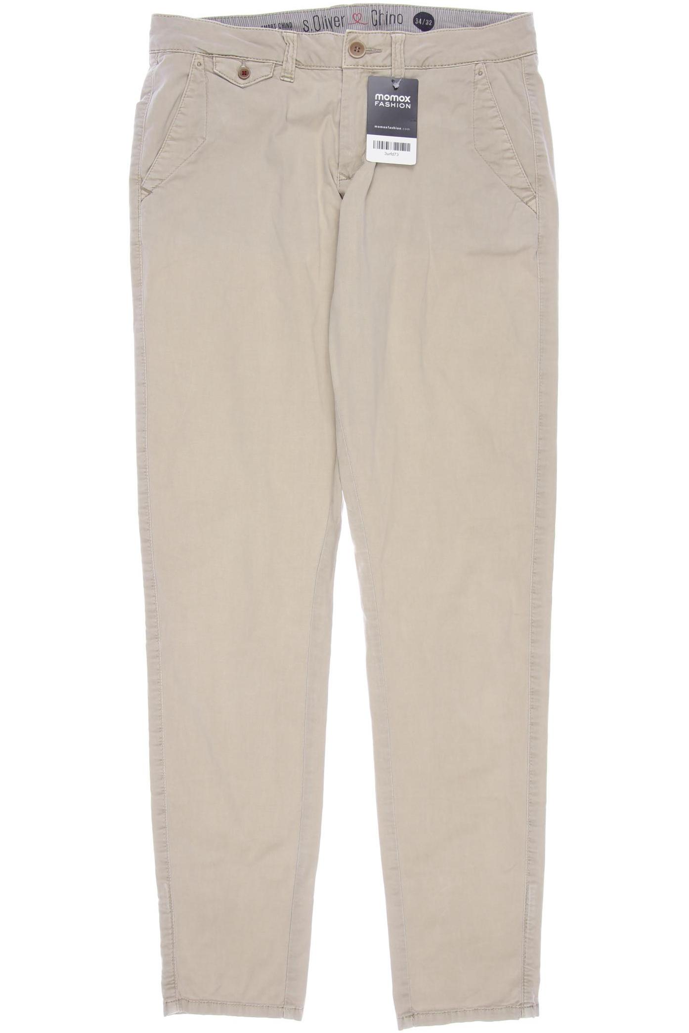 

s.Oliver Damen Jeans, beige, Gr. 34