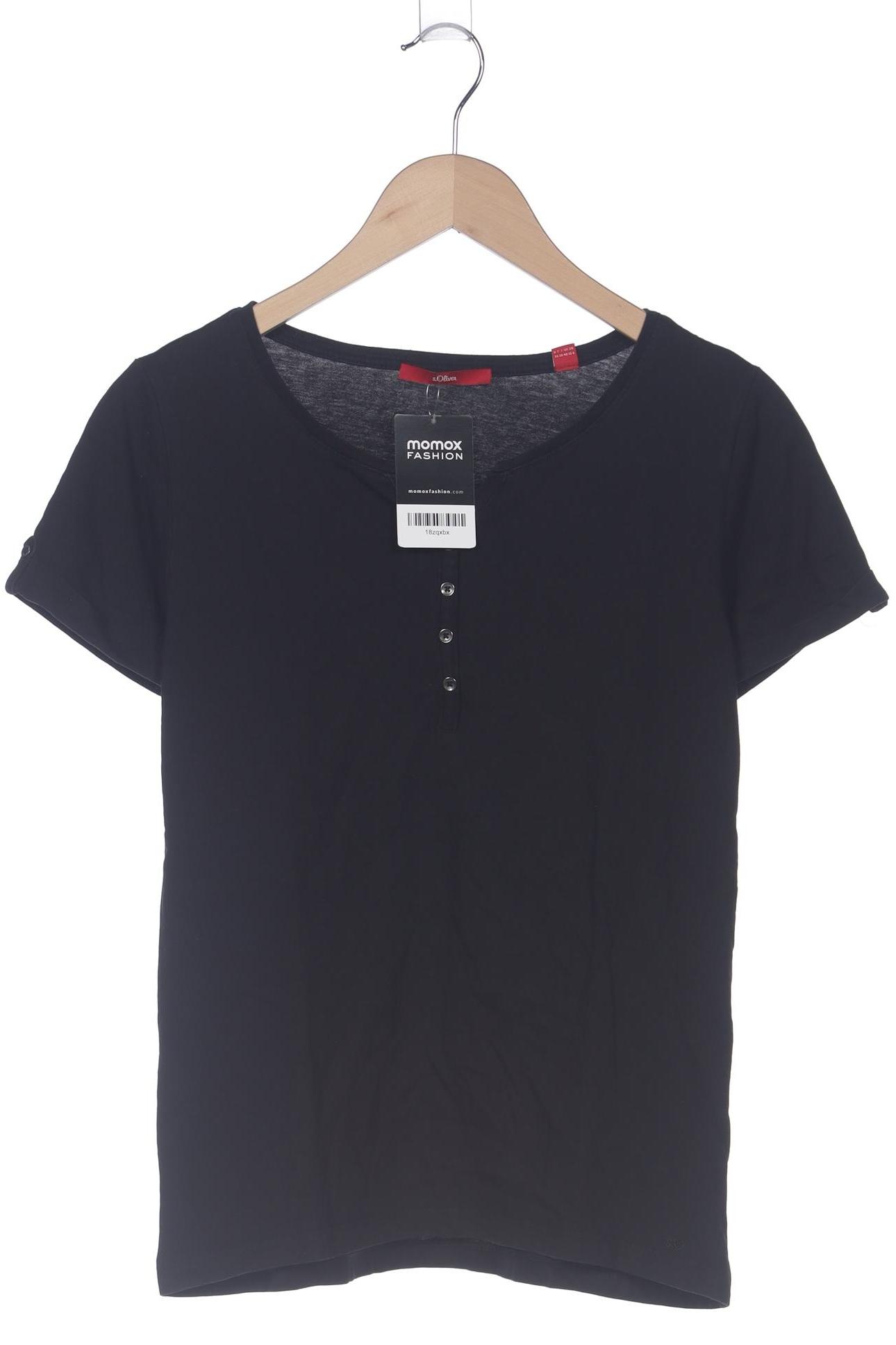 

s.Oliver Damen T-Shirt, schwarz, Gr. 36