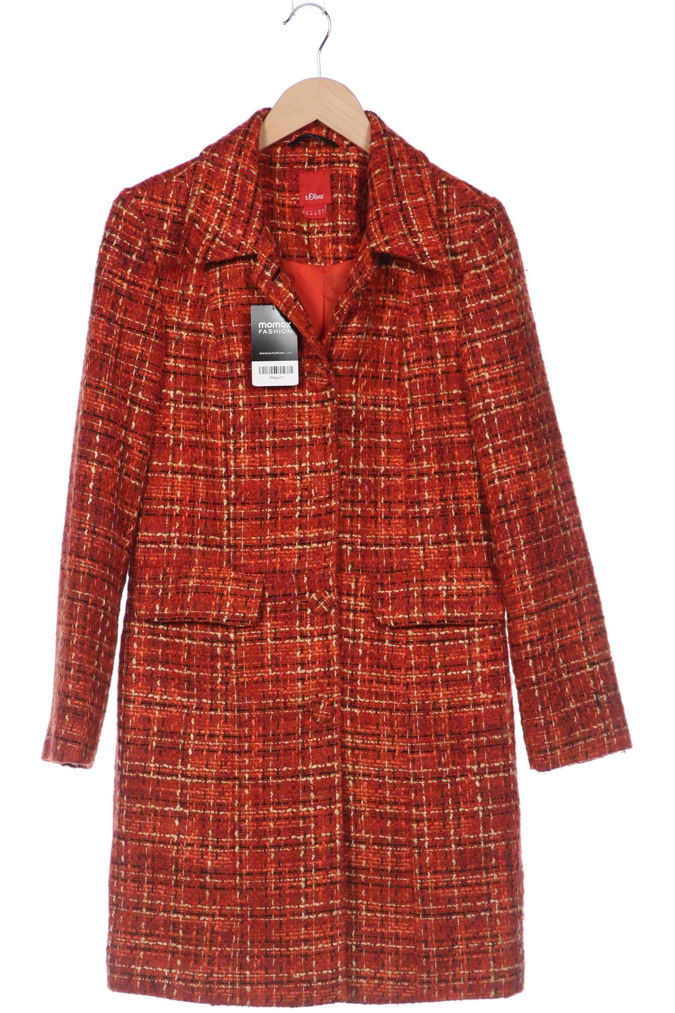 

s.Oliver Damen Mantel, orange