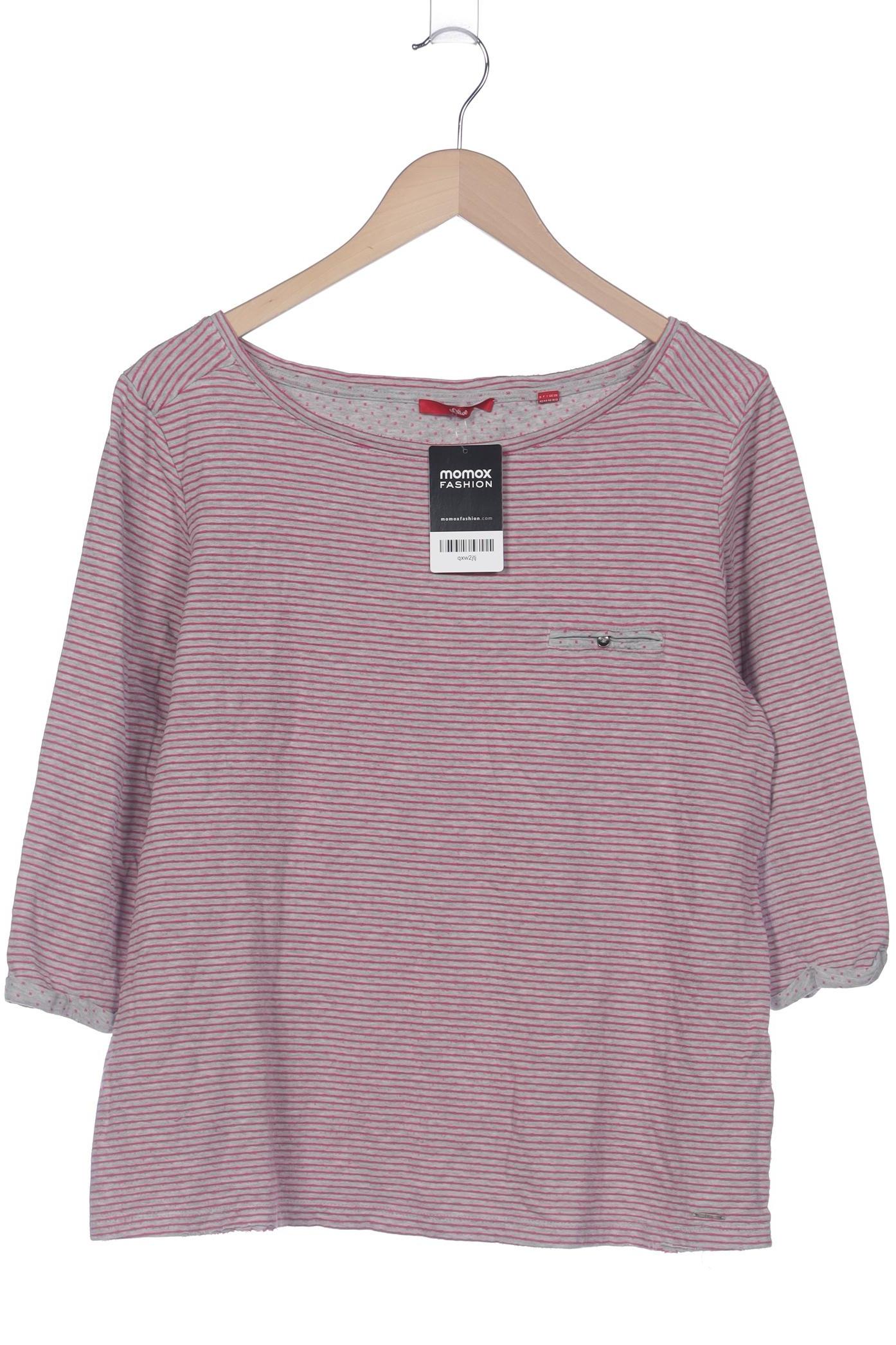 

s.Oliver Damen Langarmshirt, grau, Gr. 42