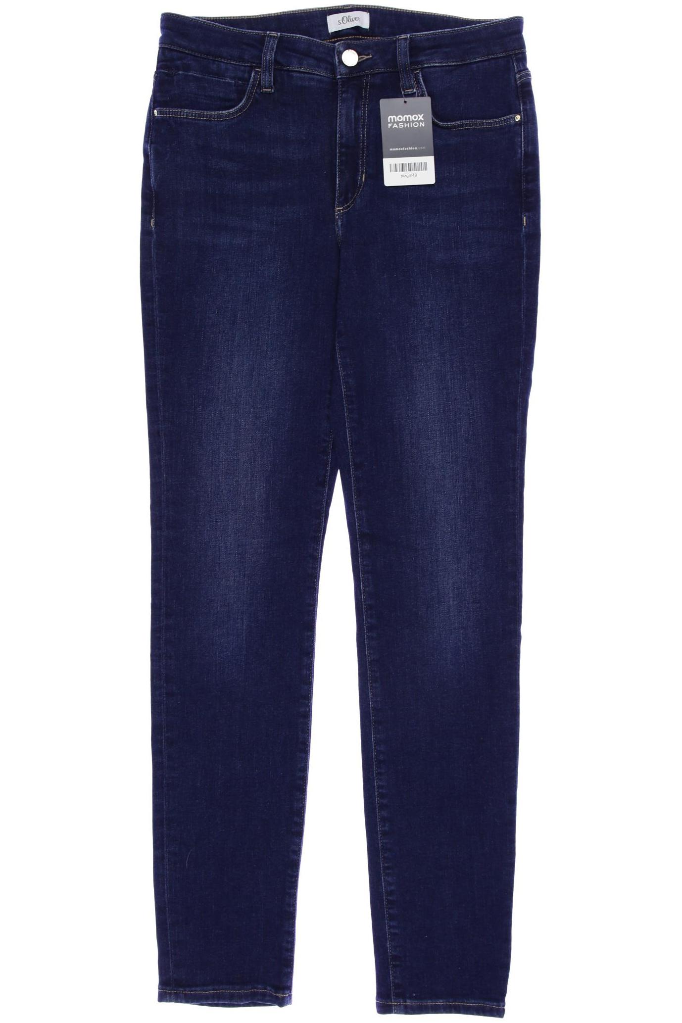 

s.Oliver Damen Jeans, marineblau