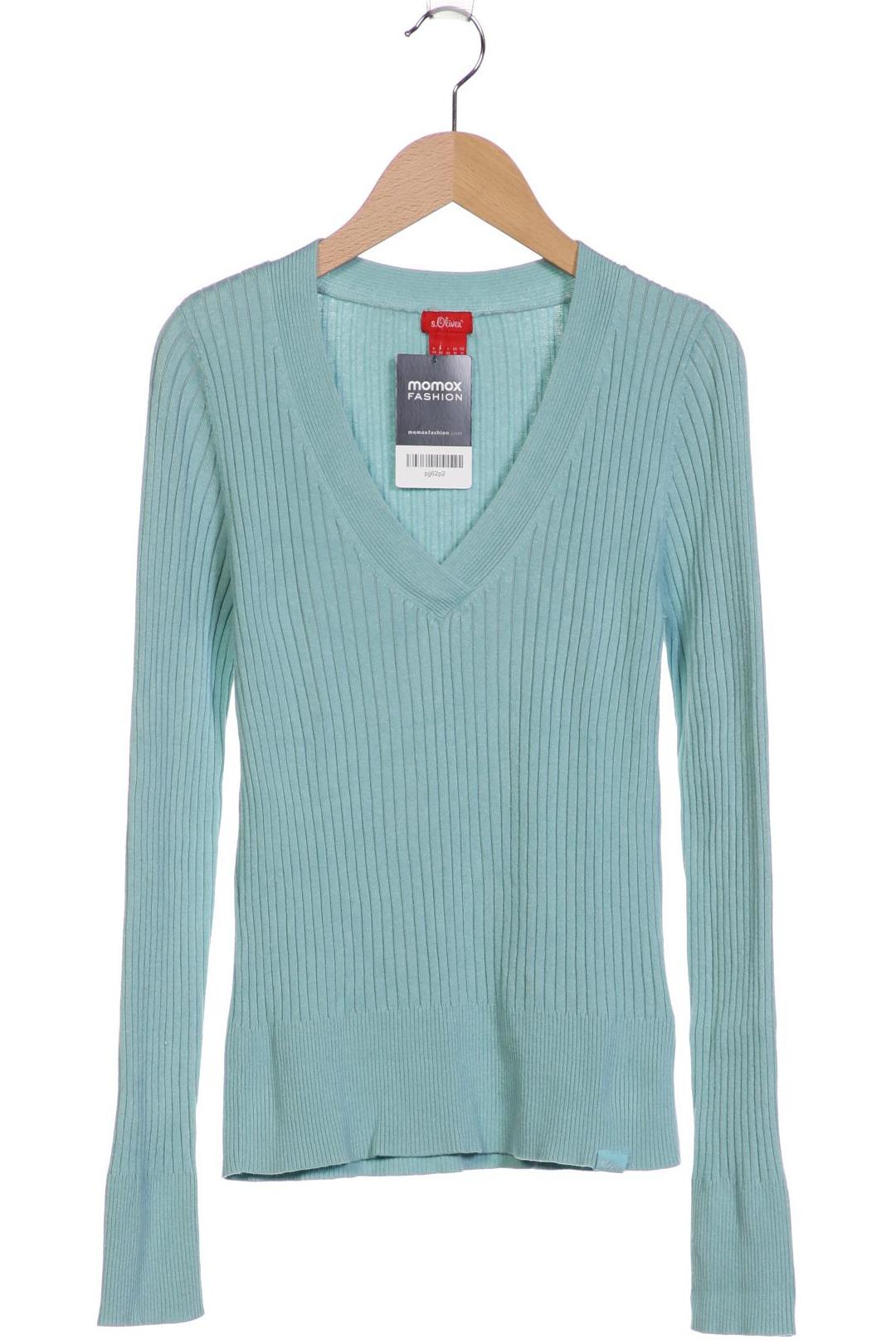 

s.Oliver Damen Pullover, blau, Gr. 40