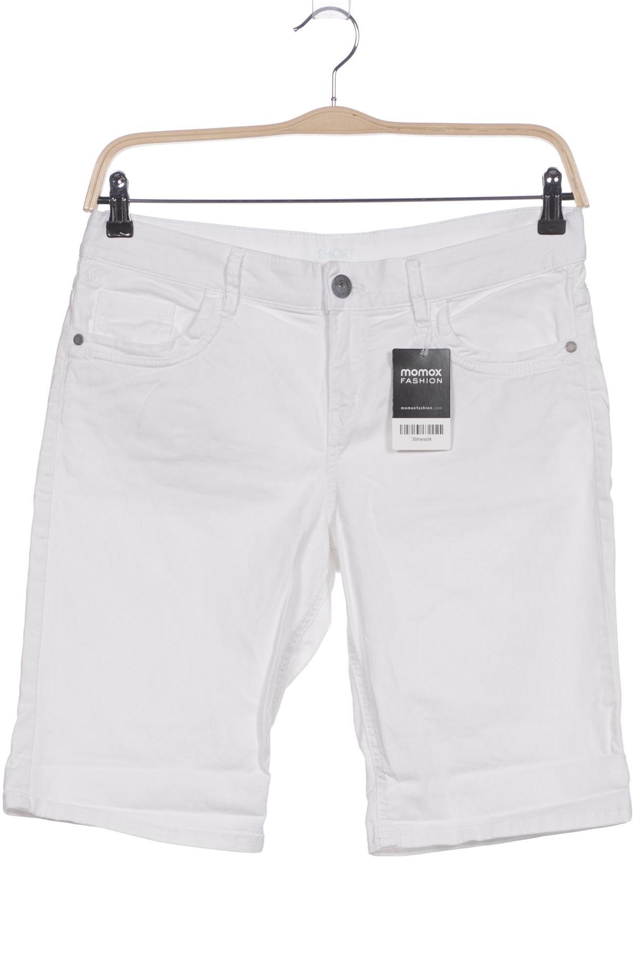 

s.Oliver Damen Shorts, weiß, Gr. 40