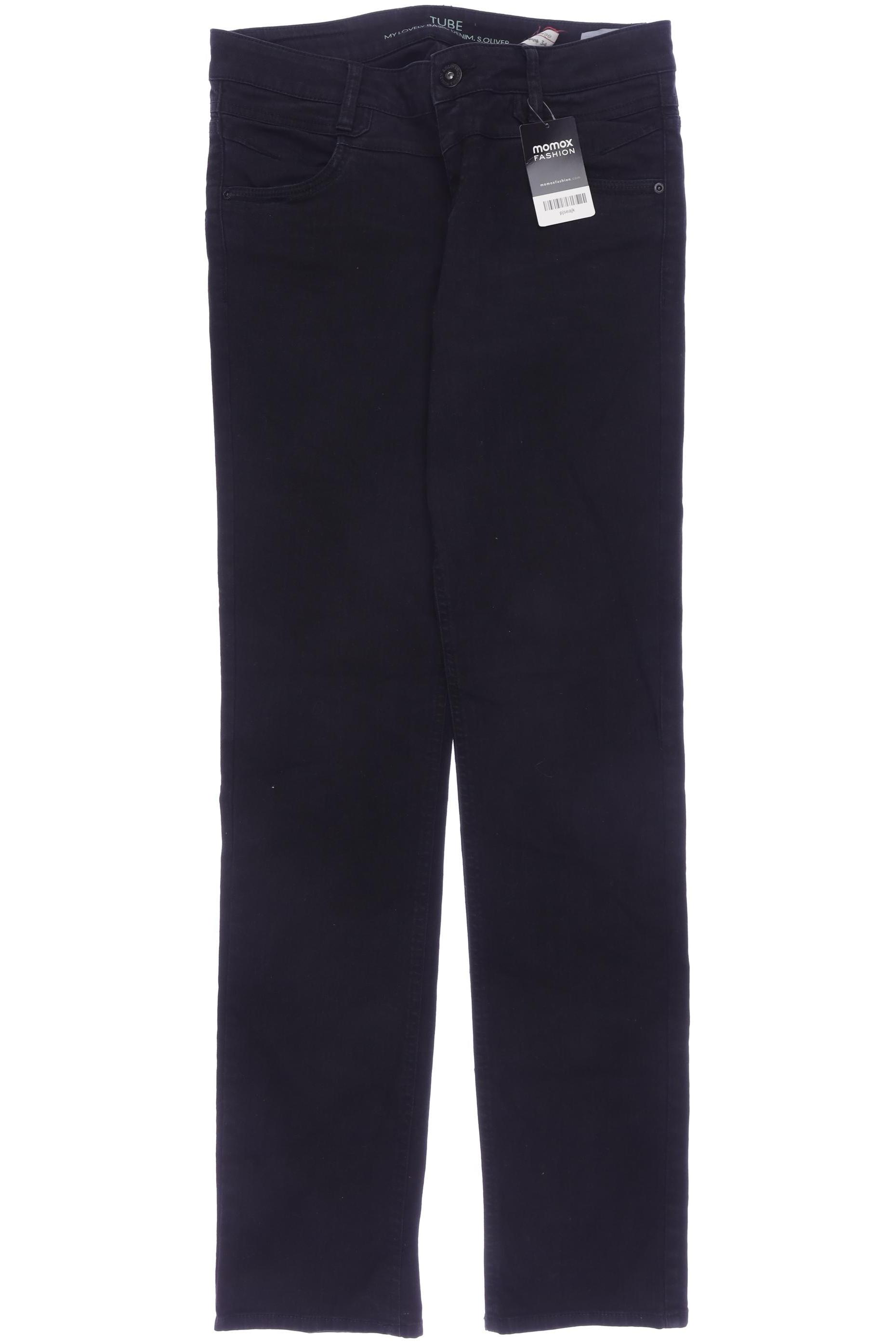

s.Oliver Damen Jeans, schwarz, Gr. 38