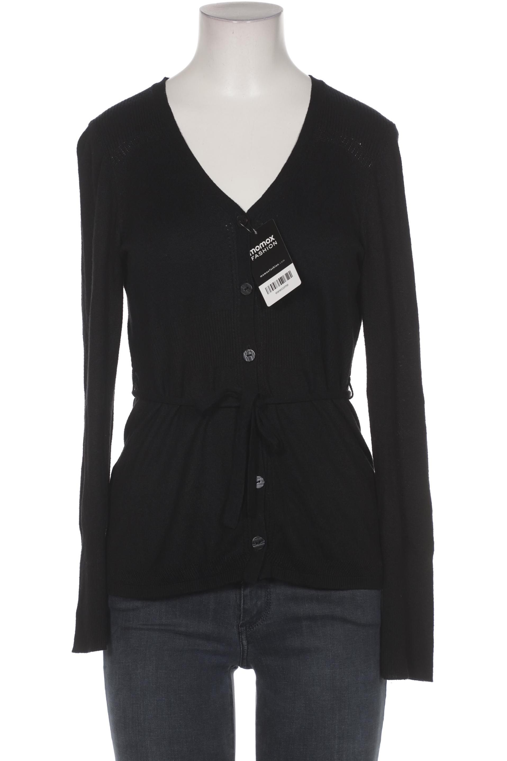 

s.Oliver Damen Strickjacke, schwarz, Gr. 36