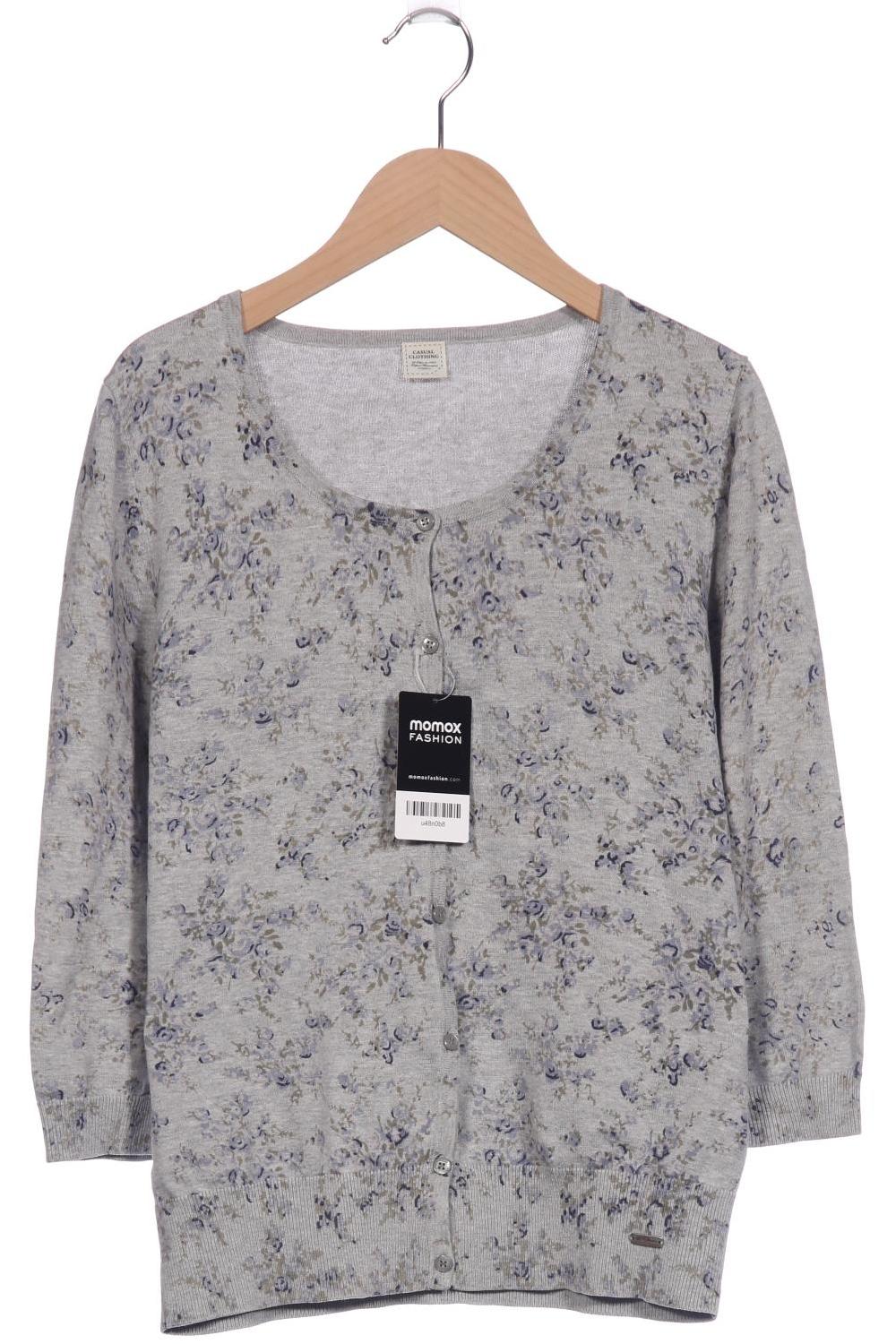 

s.Oliver Damen Strickjacke, grau, Gr. 40