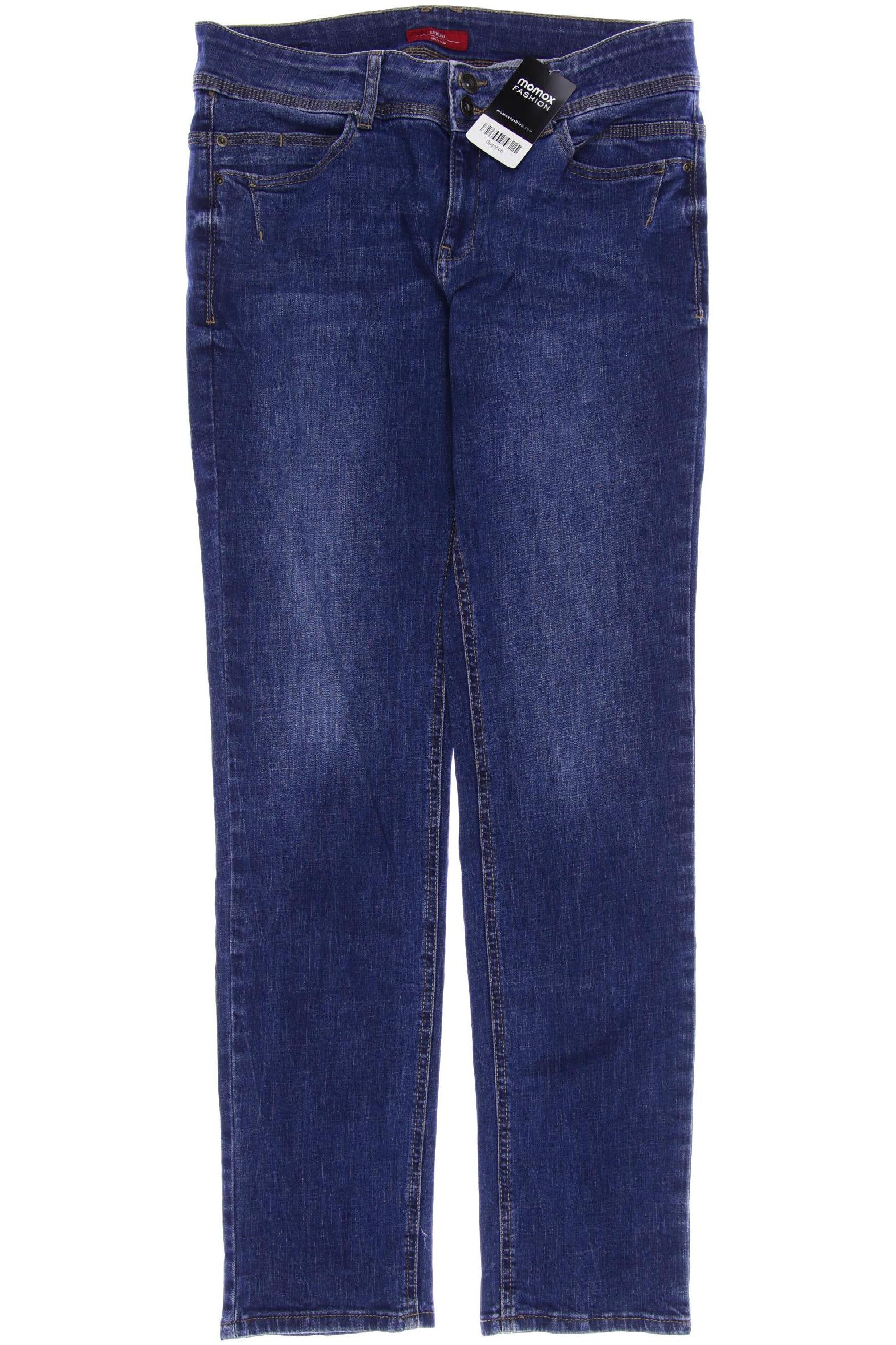 

s.Oliver Damen Jeans, marineblau