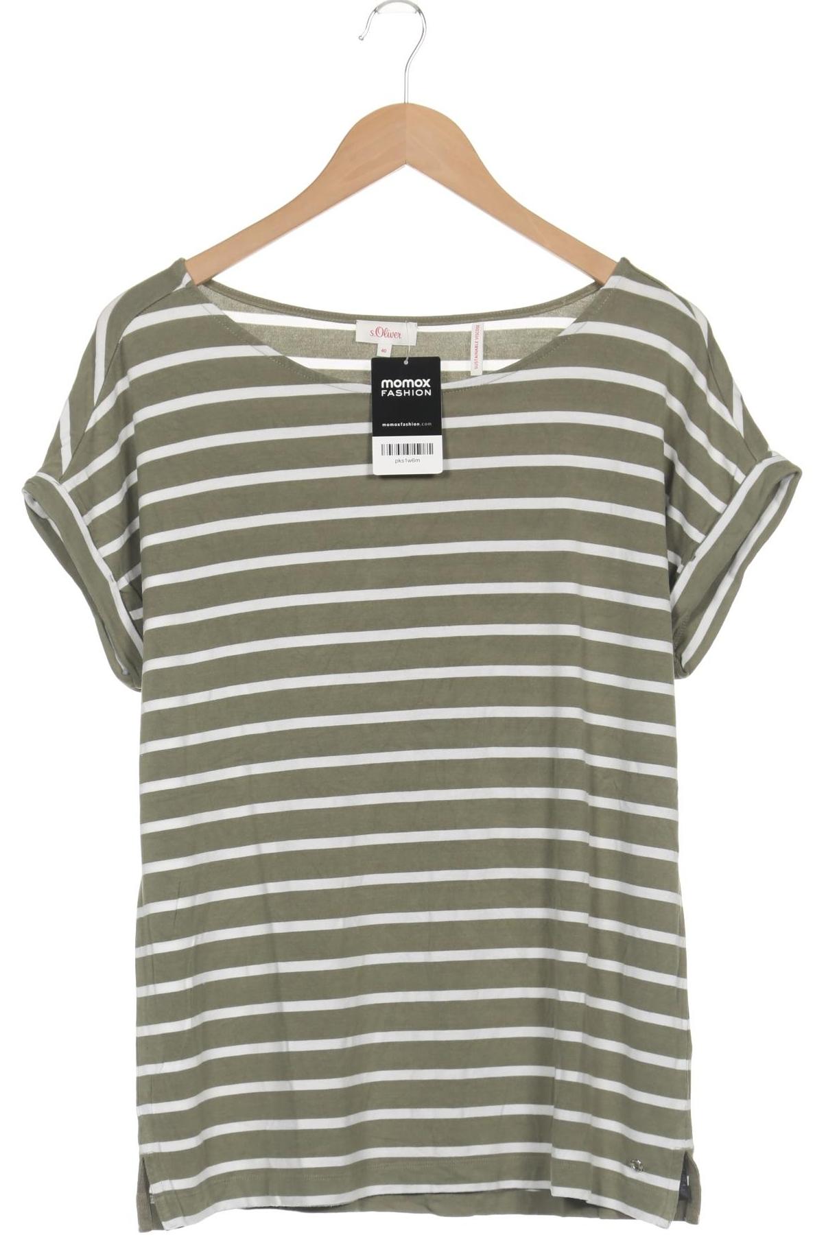 

s.Oliver Damen T-Shirt, grün, Gr. 40