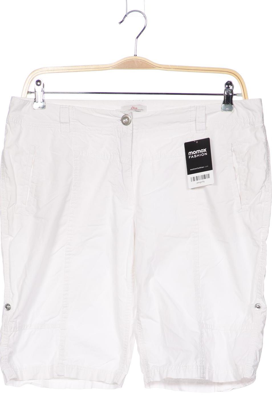 

s.Oliver Damen Shorts, weiß, Gr. 42