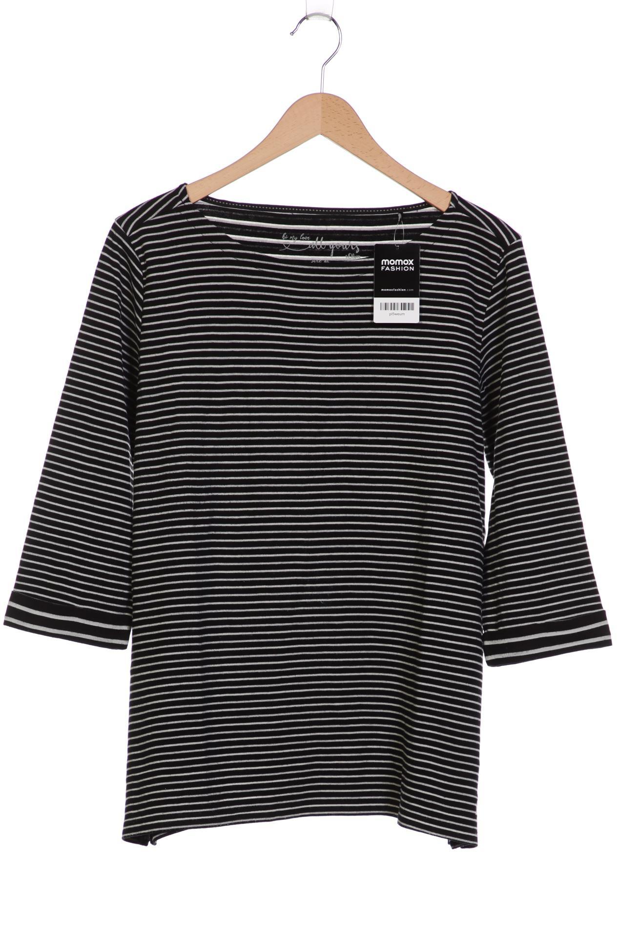 

s.Oliver Damen Langarmshirt, schwarz, Gr. 46