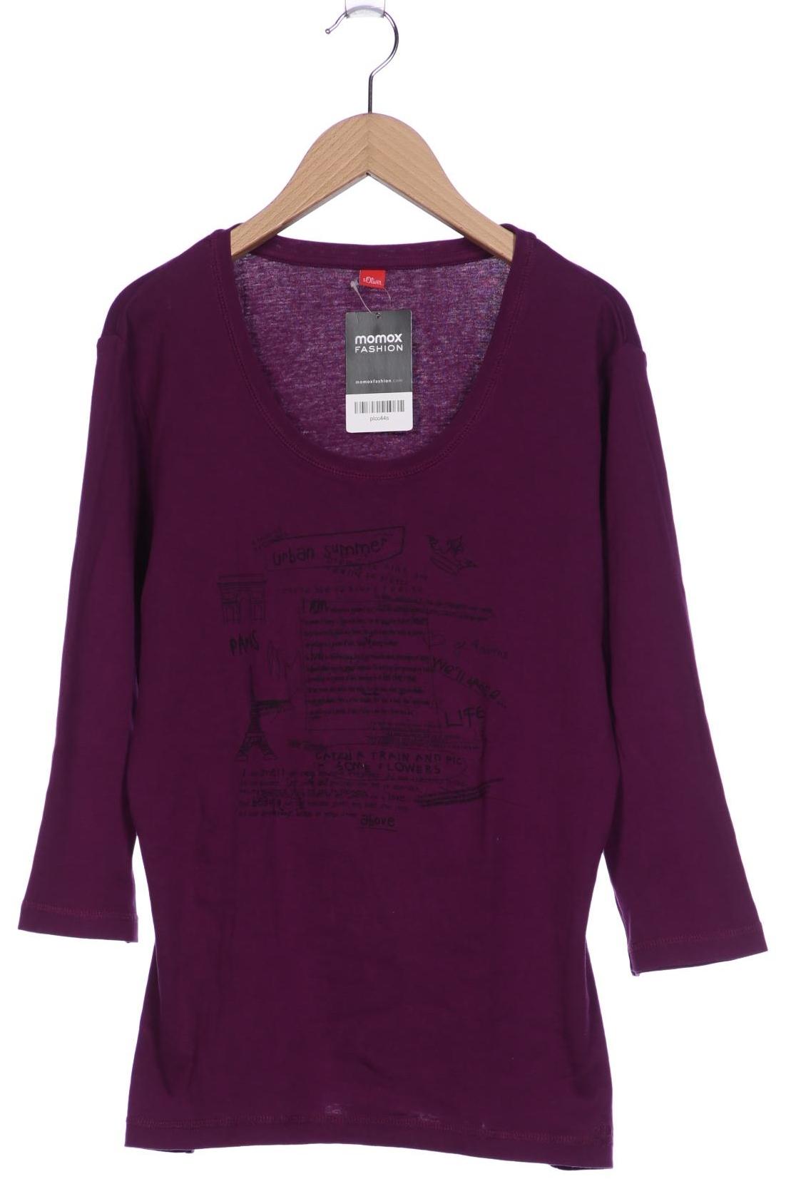 

s.Oliver Damen Langarmshirt, pink, Gr. 44