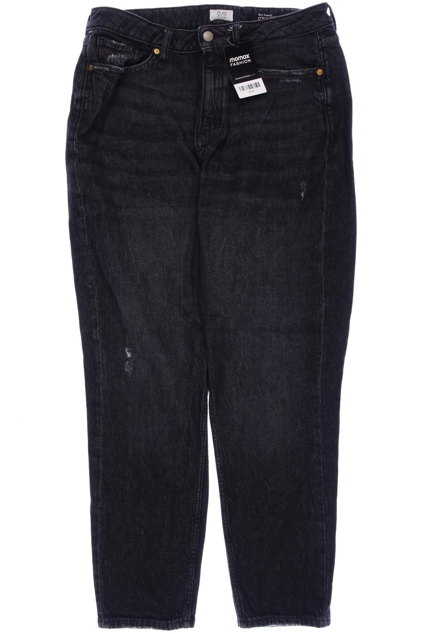 

s.Oliver Damen Jeans, schwarz