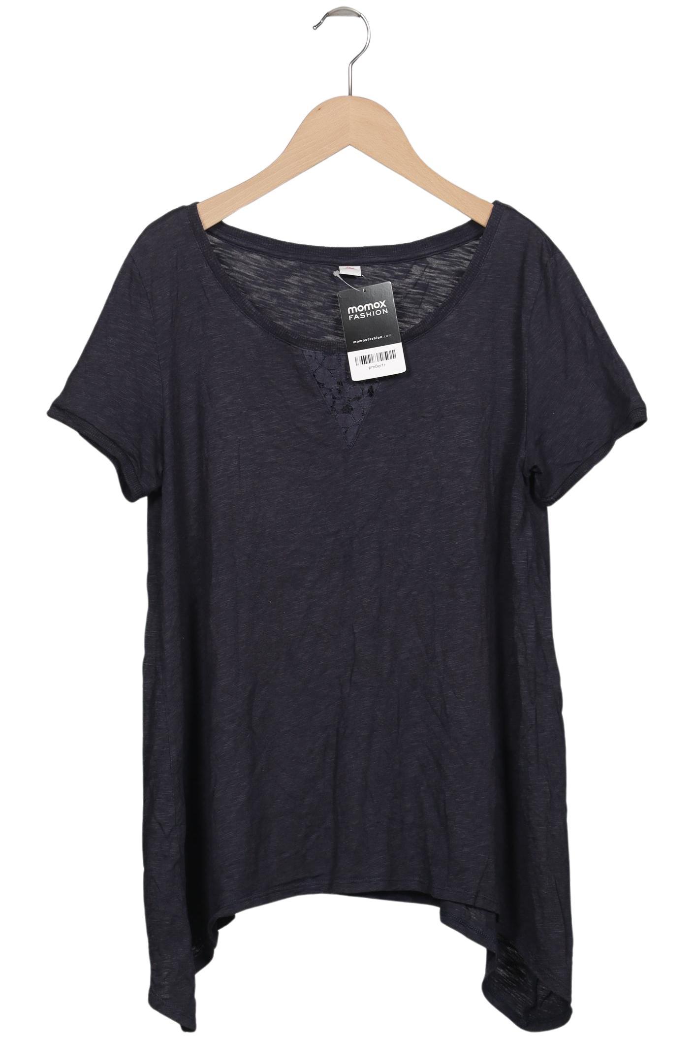 

s.Oliver Damen T-Shirt, marineblau, Gr. 40