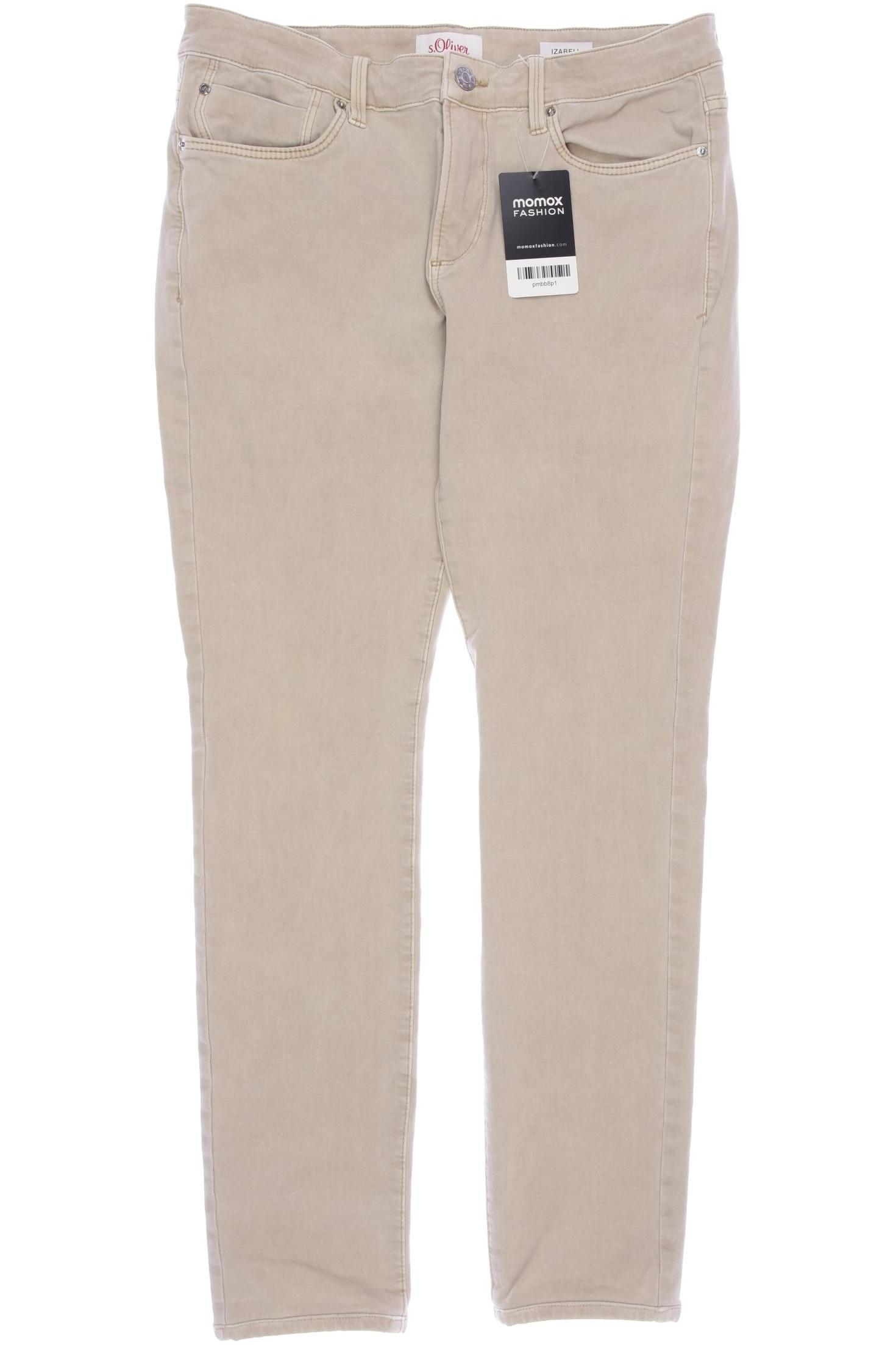 

s.Oliver Damen Jeans, beige, Gr. 38