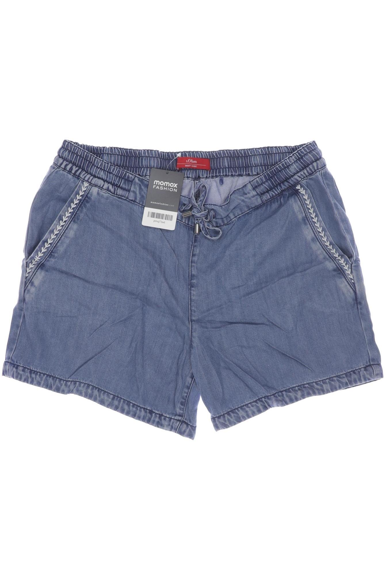 

s.Oliver Damen Shorts, blau, Gr. 40