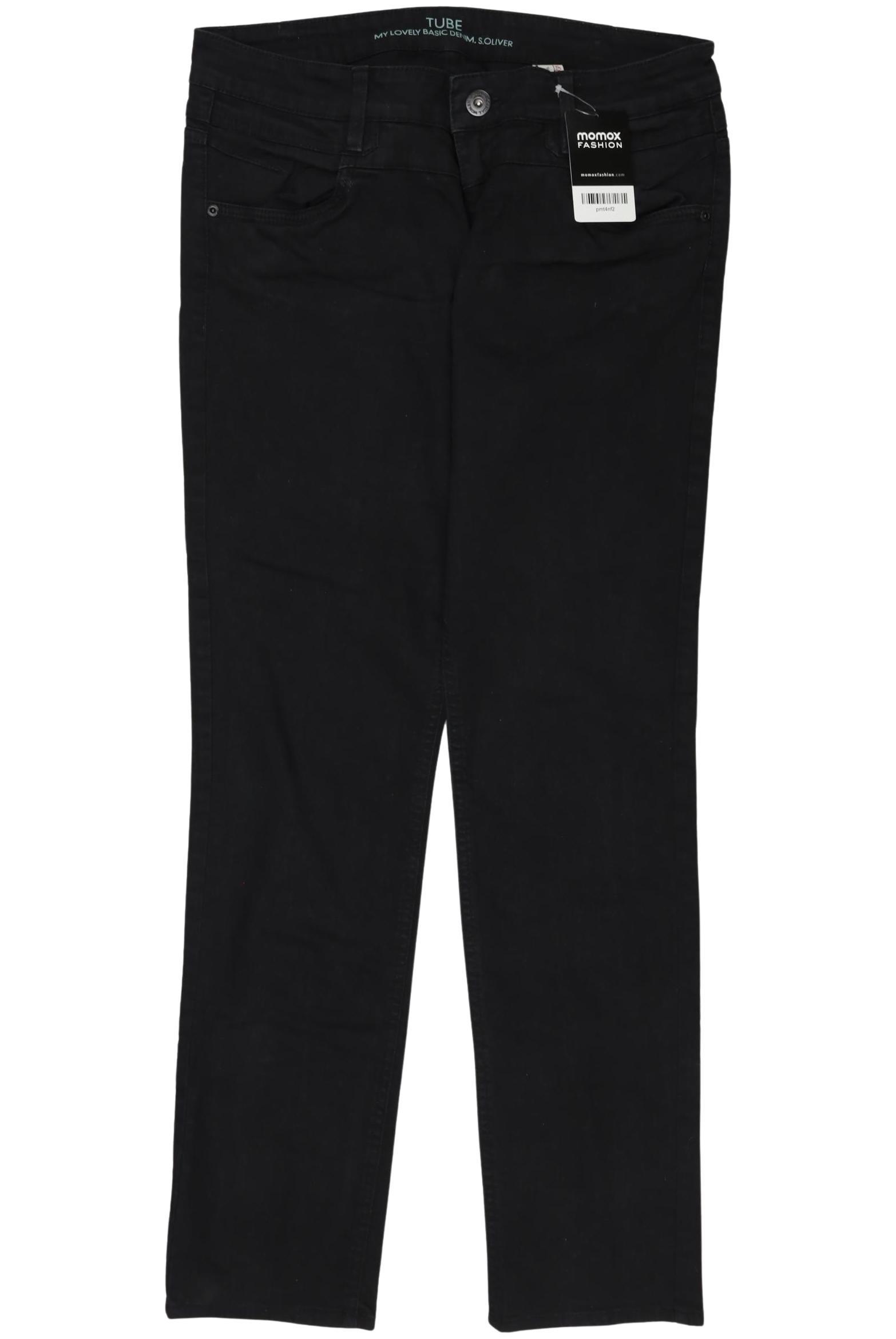 

s.Oliver Damen Jeans, schwarz, Gr. 40