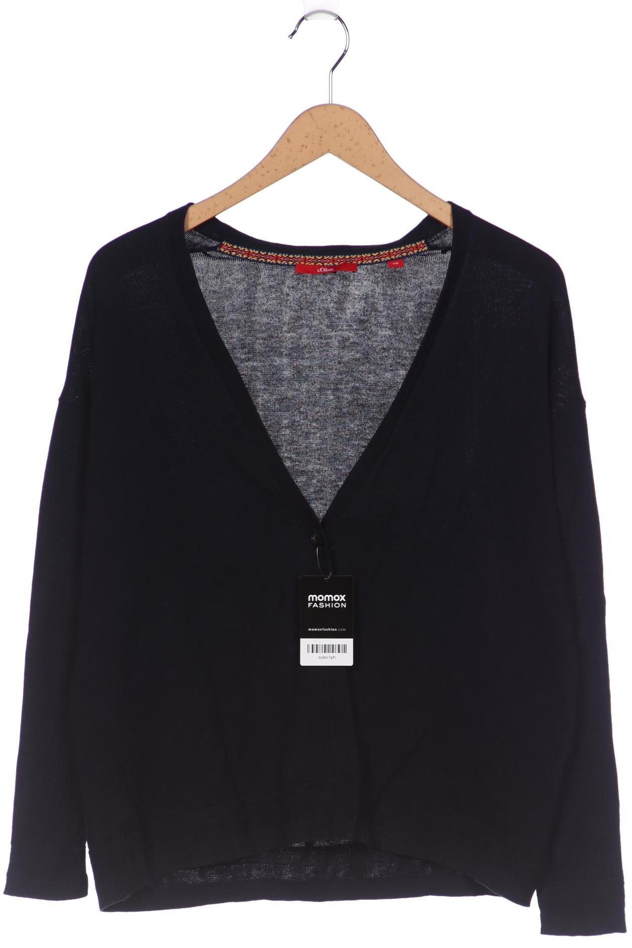 

s.Oliver Damen Strickjacke, marineblau