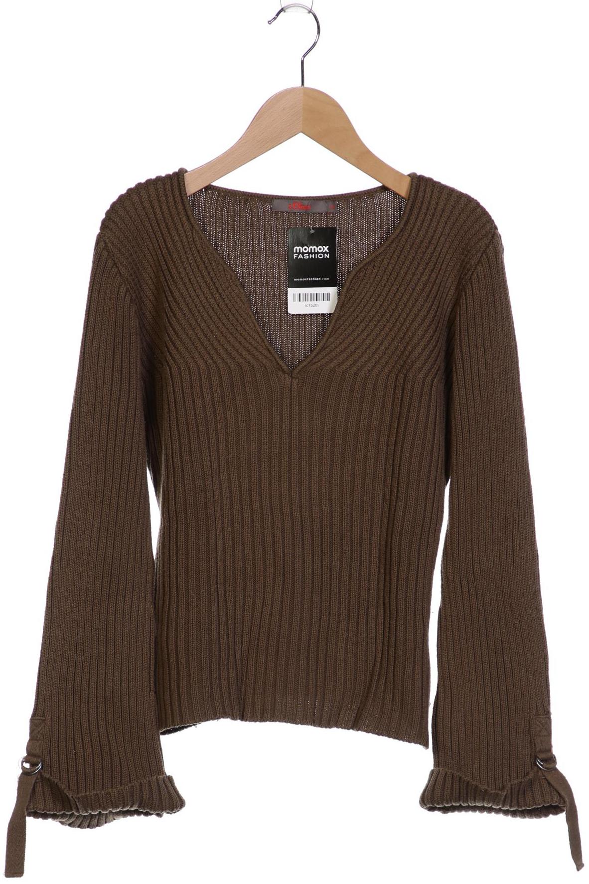 

s.Oliver Damen Pullover, grün