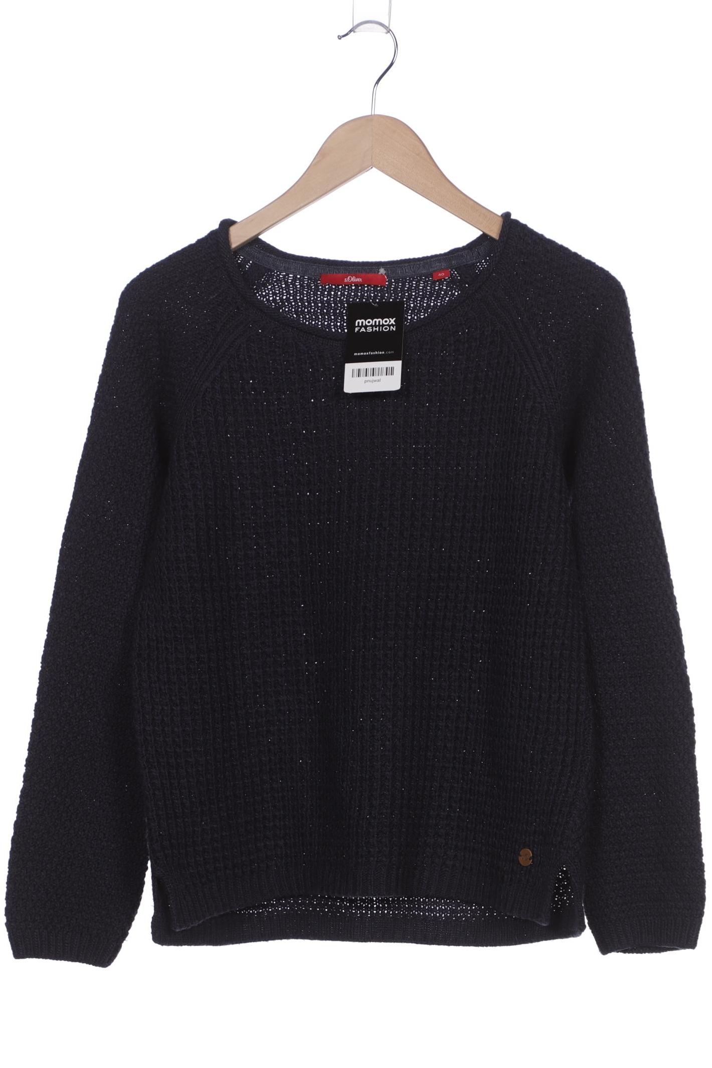 

s.Oliver Damen Pullover, marineblau, Gr. 40