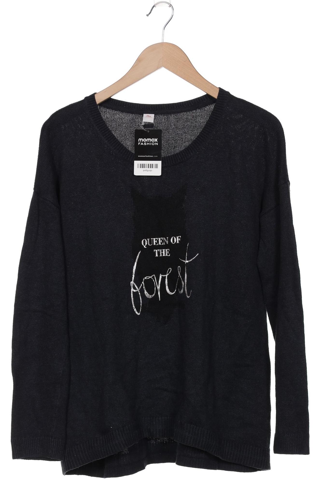 Thumbnail - s.Oliver Damen Pullover, marineblau, Gr. 40