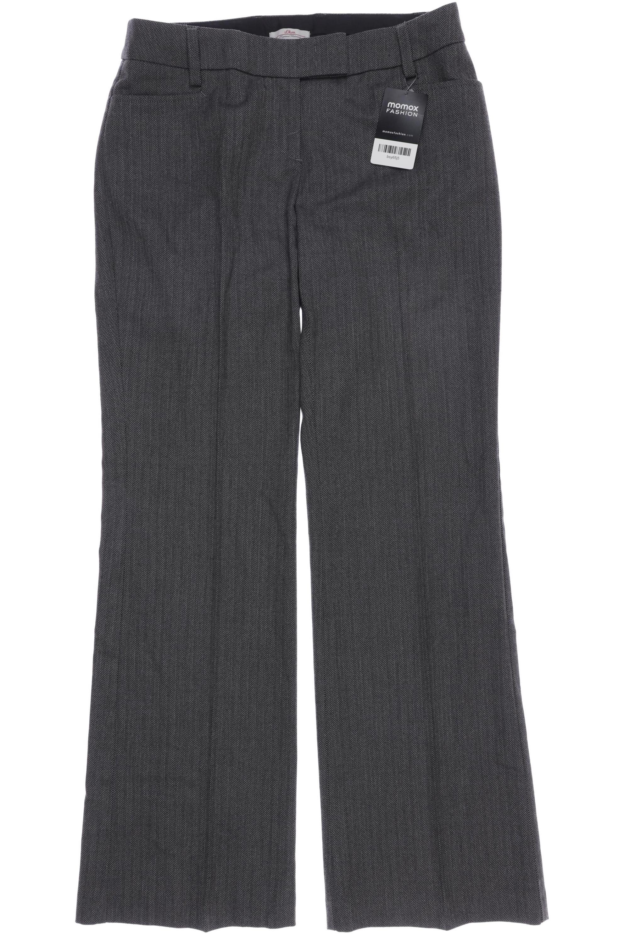 

s.Oliver Damen Stoffhose, grau, Gr. 38