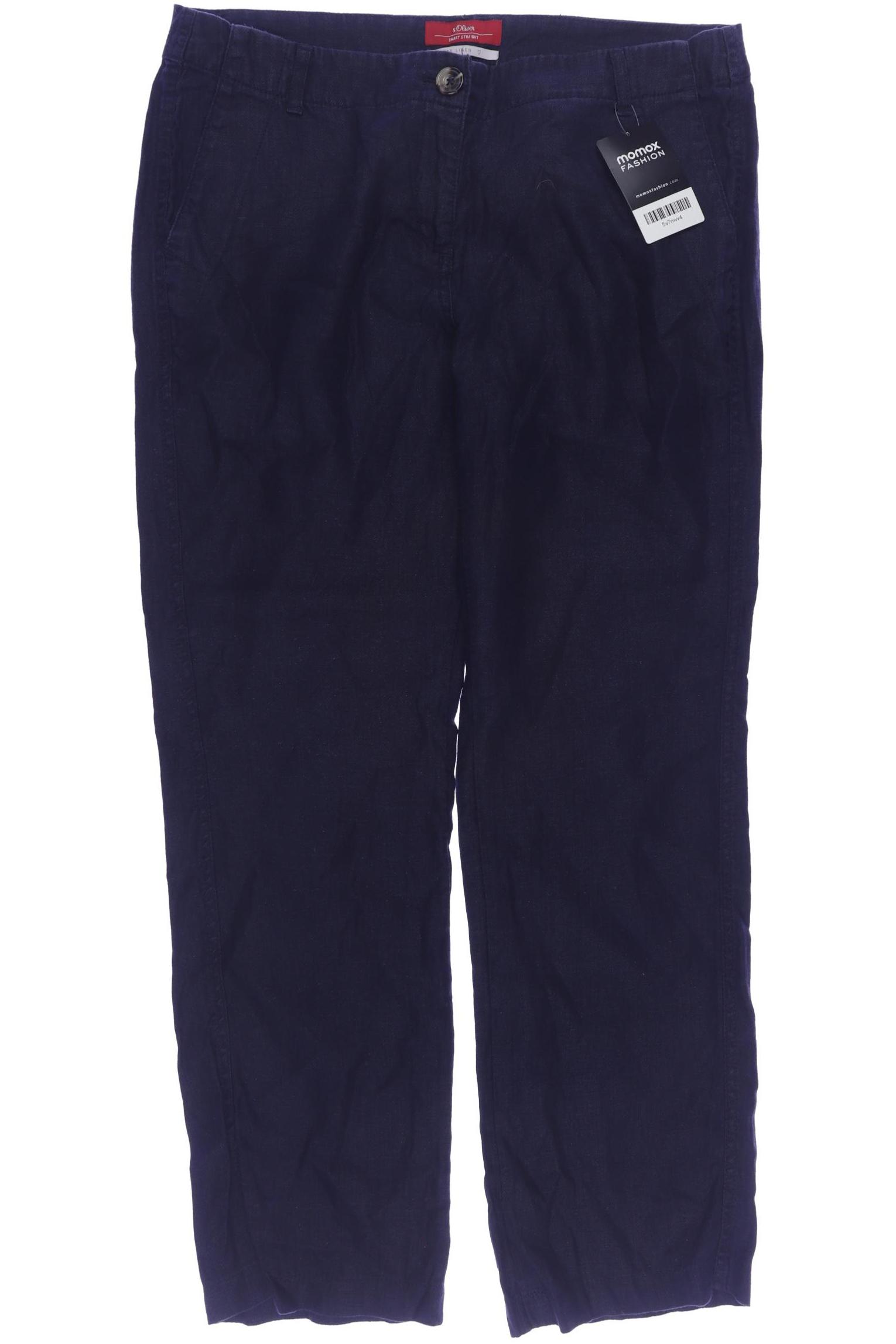 

s.Oliver Damen Stoffhose, marineblau, Gr. 33