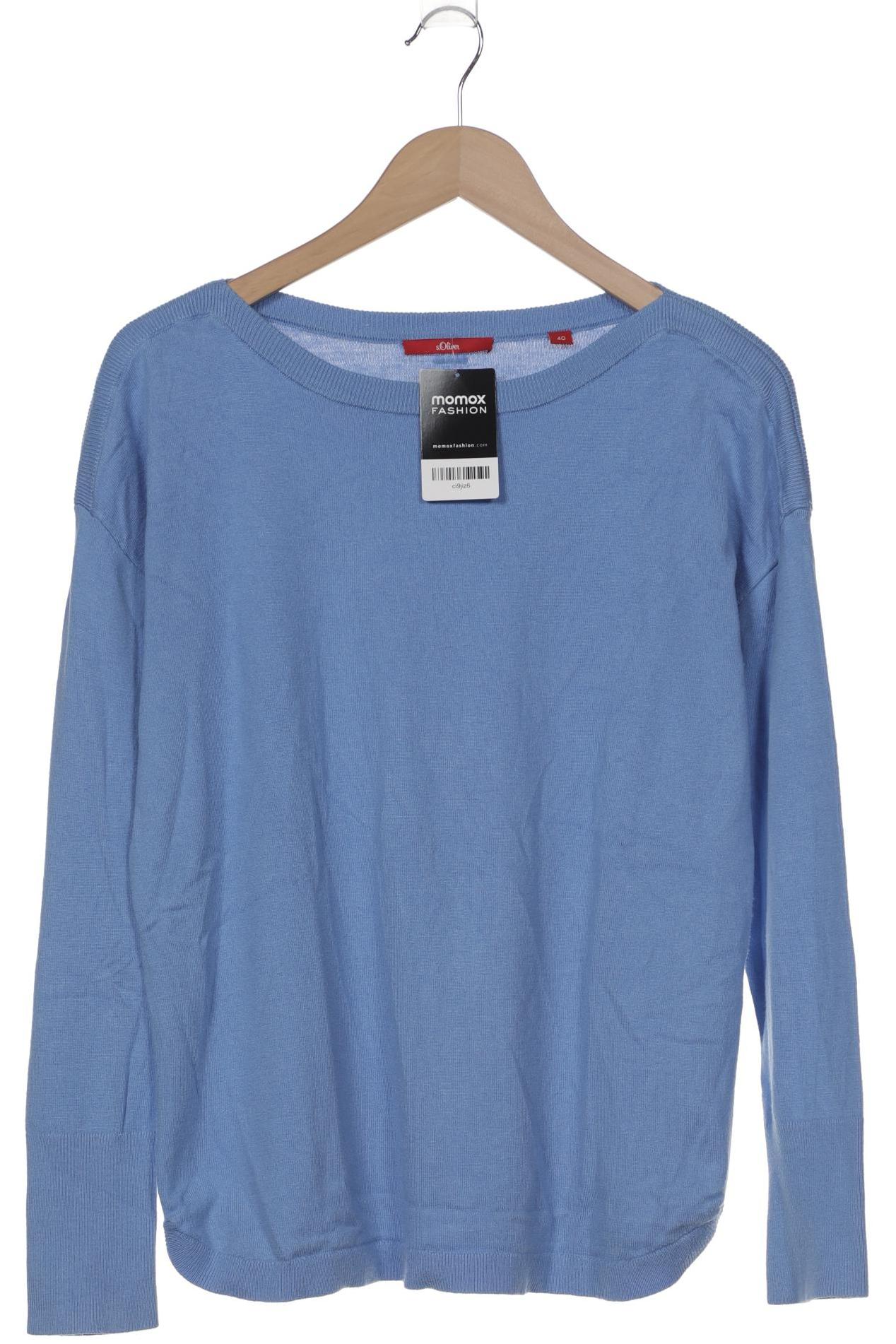 Thumbnail - s.Oliver Damen Pullover, blau, Gr. 40