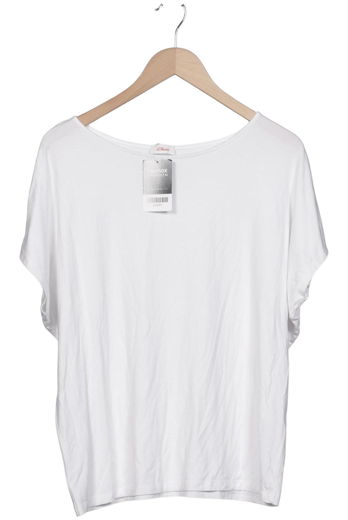 

s.Oliver Damen T-Shirt, weiß, Gr. 44