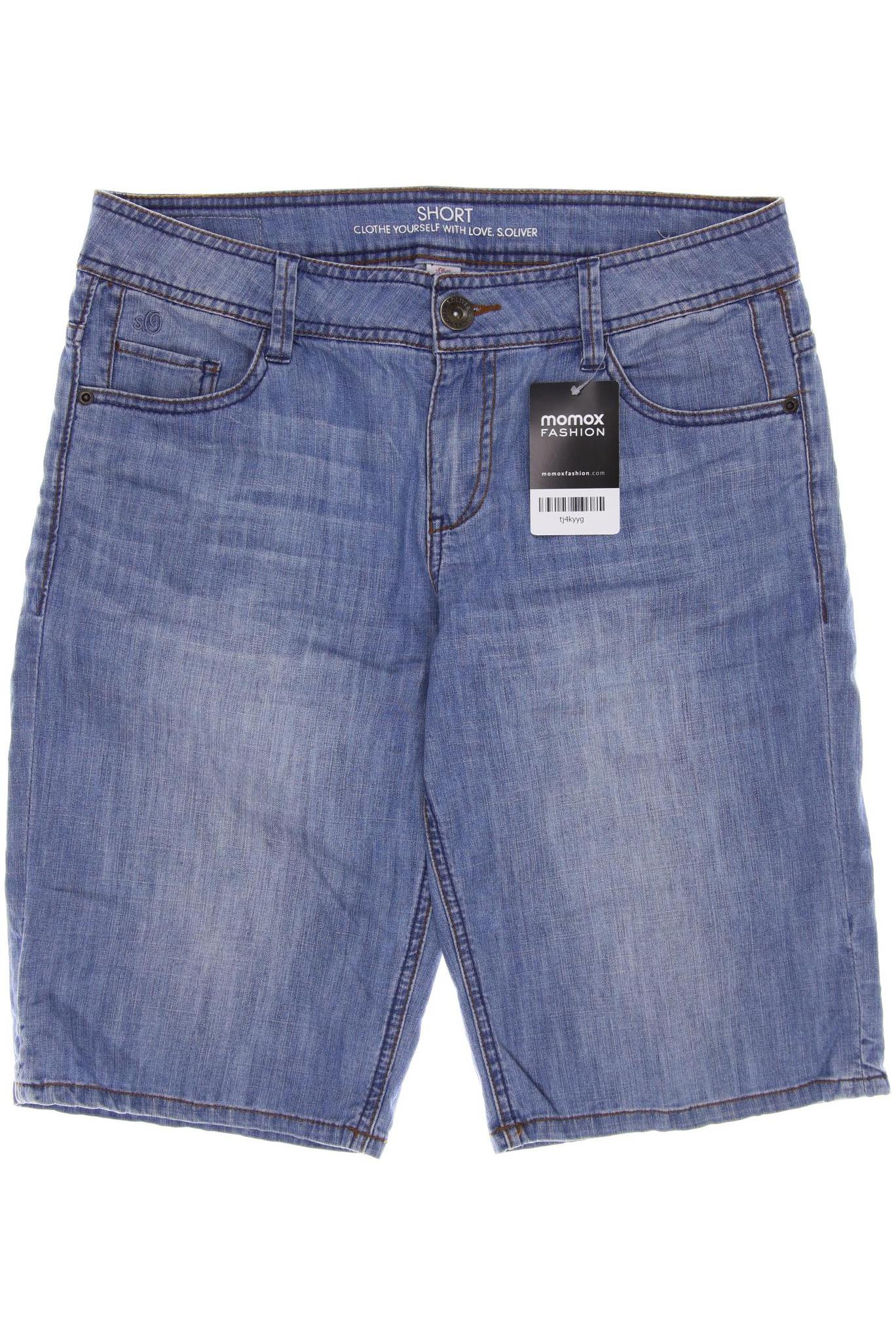 

s.Oliver Damen Shorts, marineblau