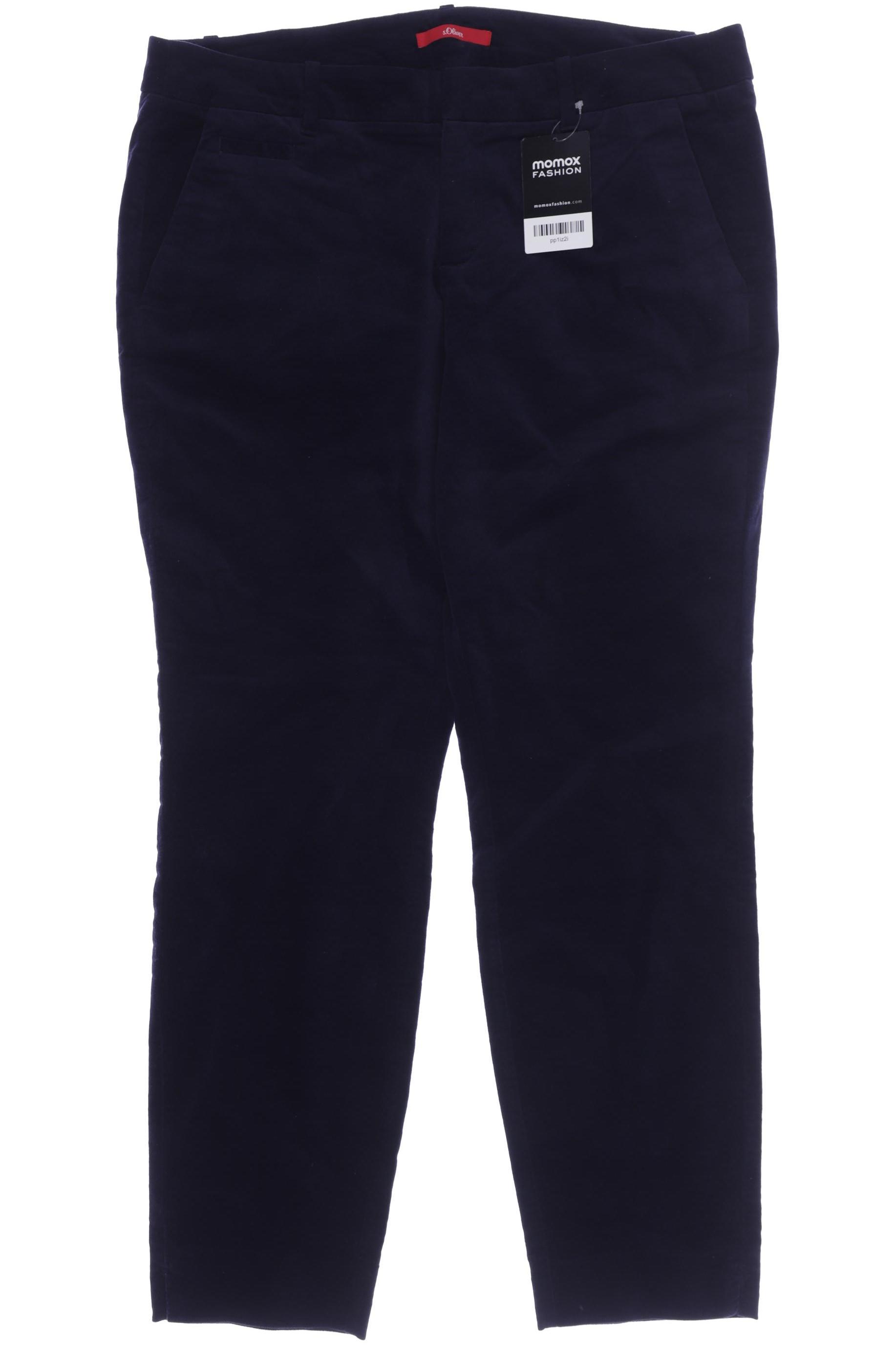 

s.Oliver Damen Stoffhose, marineblau