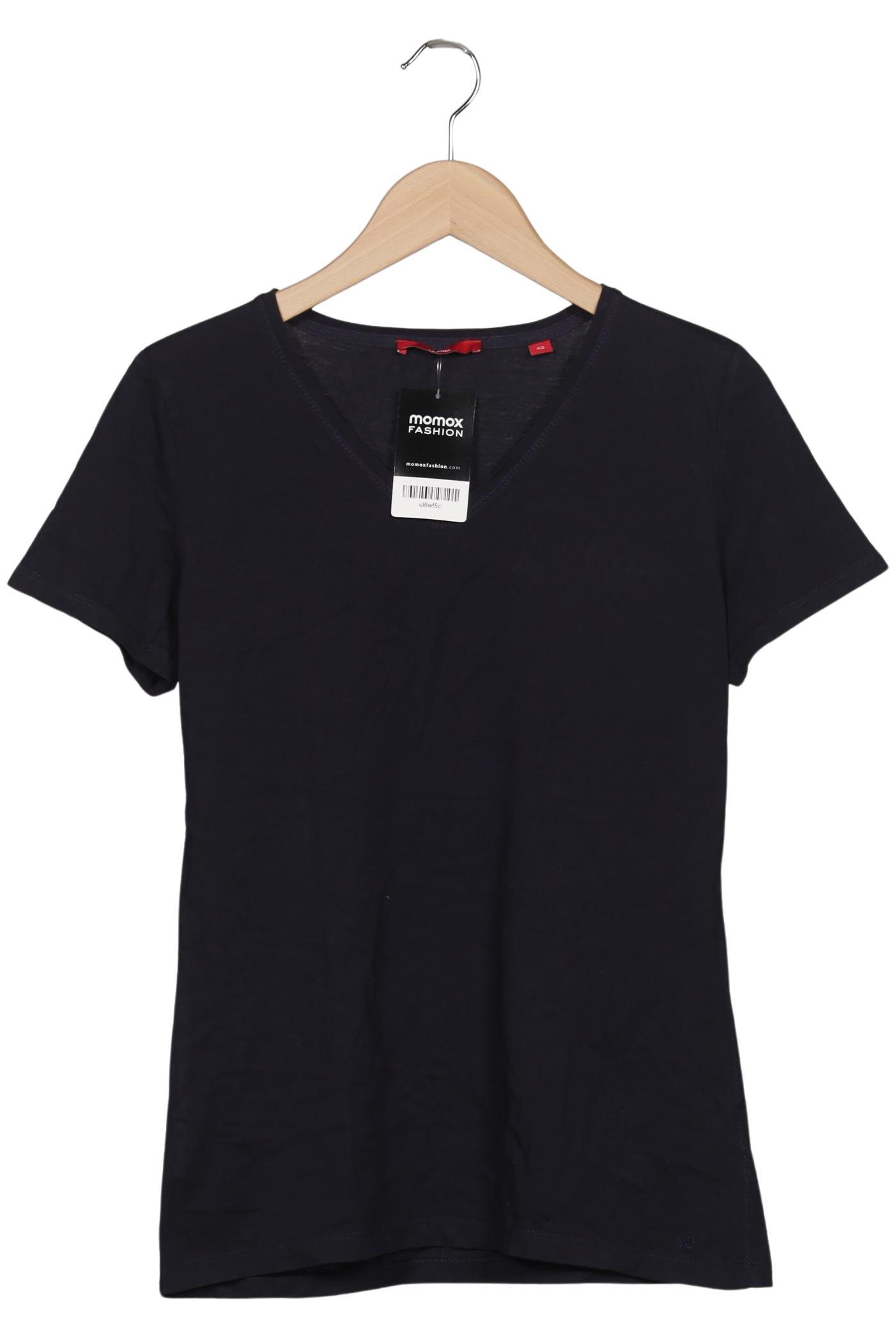 

s.Oliver Damen T-Shirt, marineblau, Gr. 40