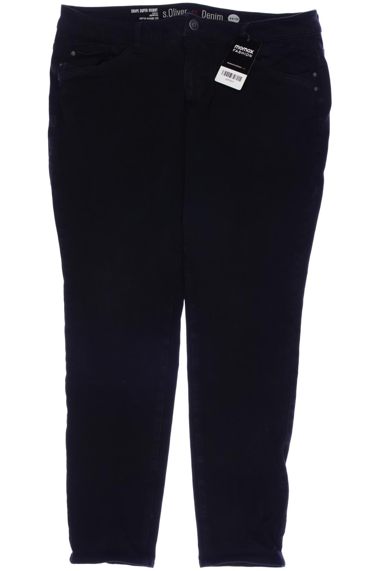 

s.Oliver Damen Jeans, schwarz, Gr. 44