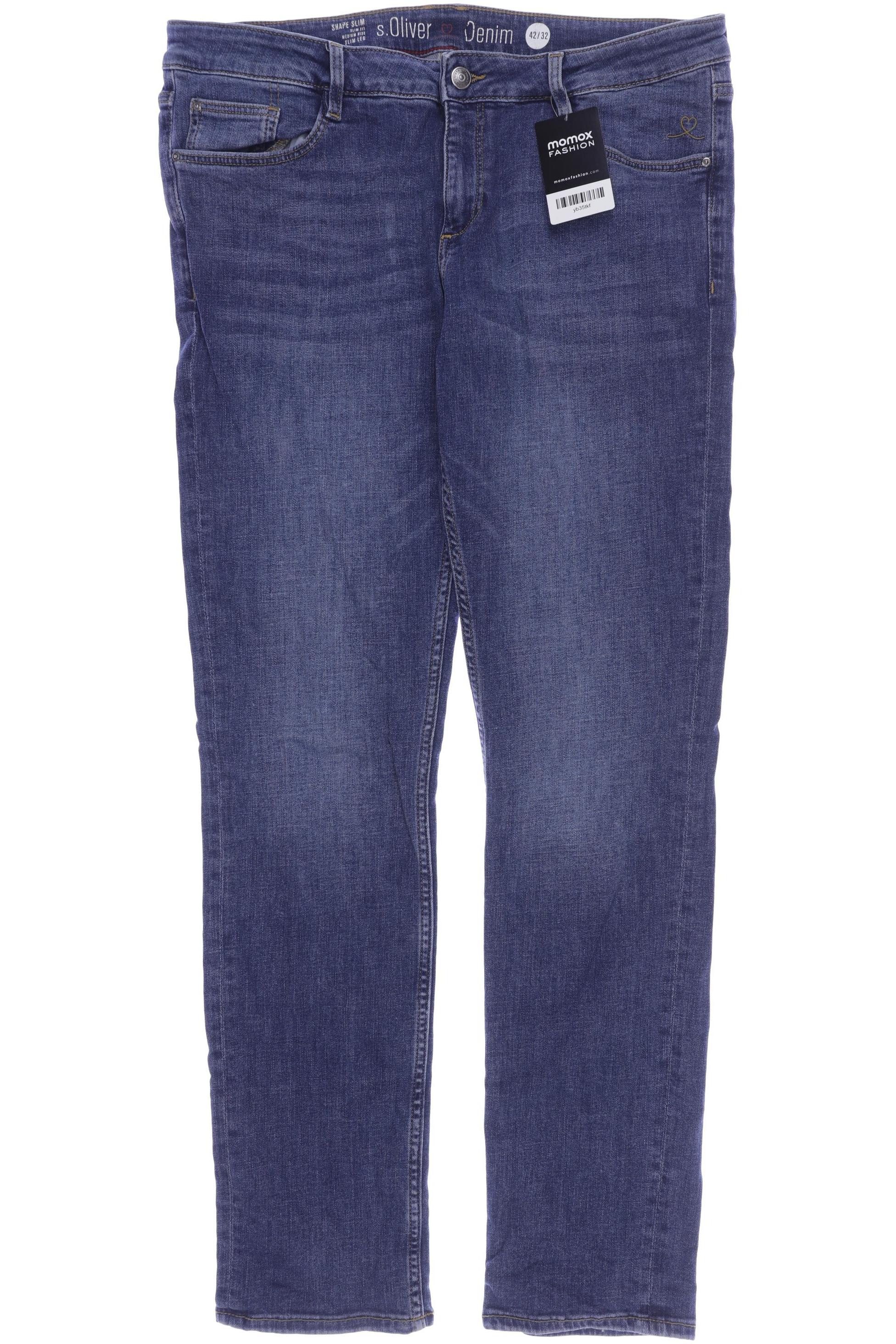 

s.Oliver Damen Jeans, blau