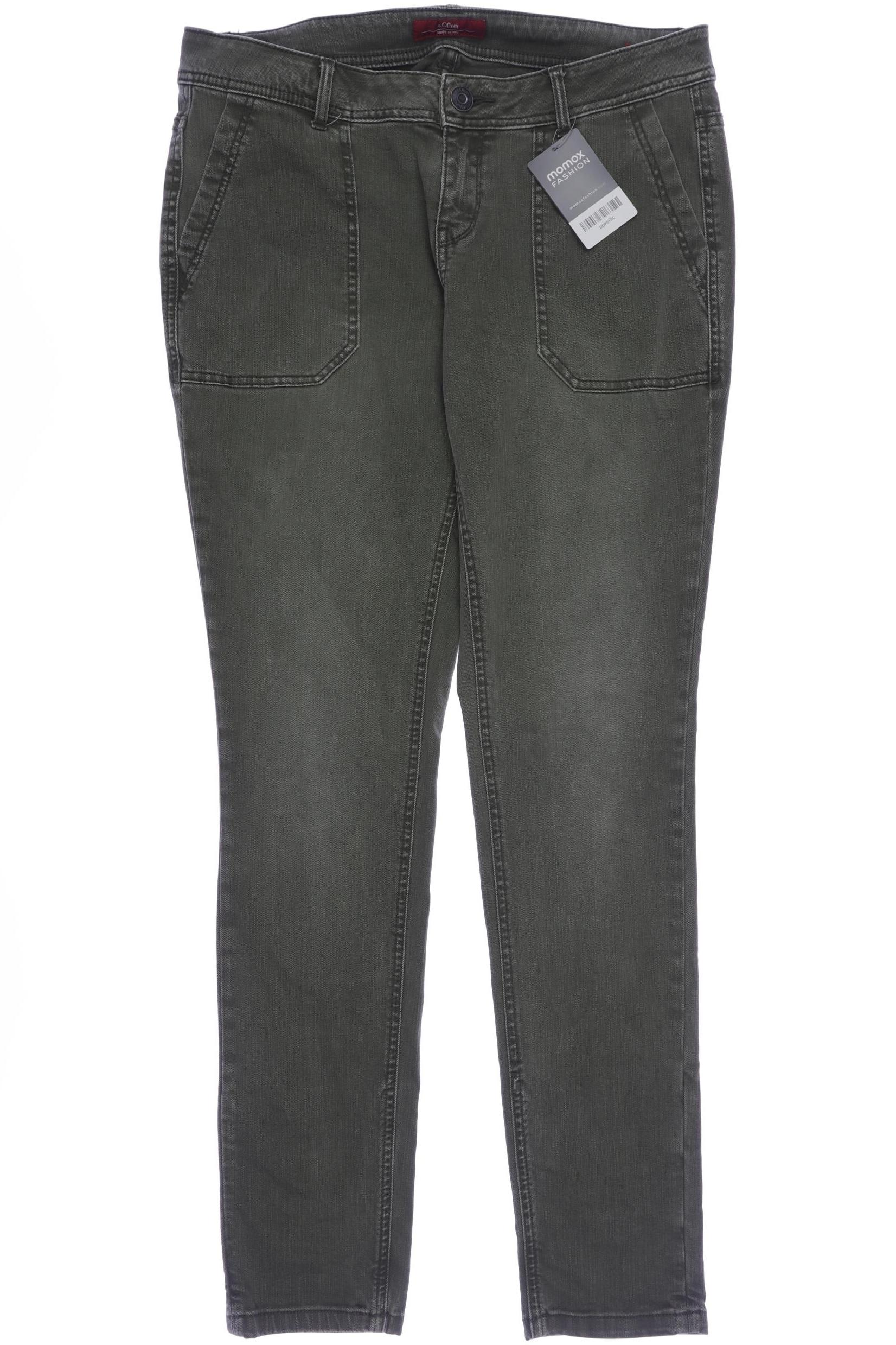 

s.Oliver Damen Jeans, grün, Gr. 33