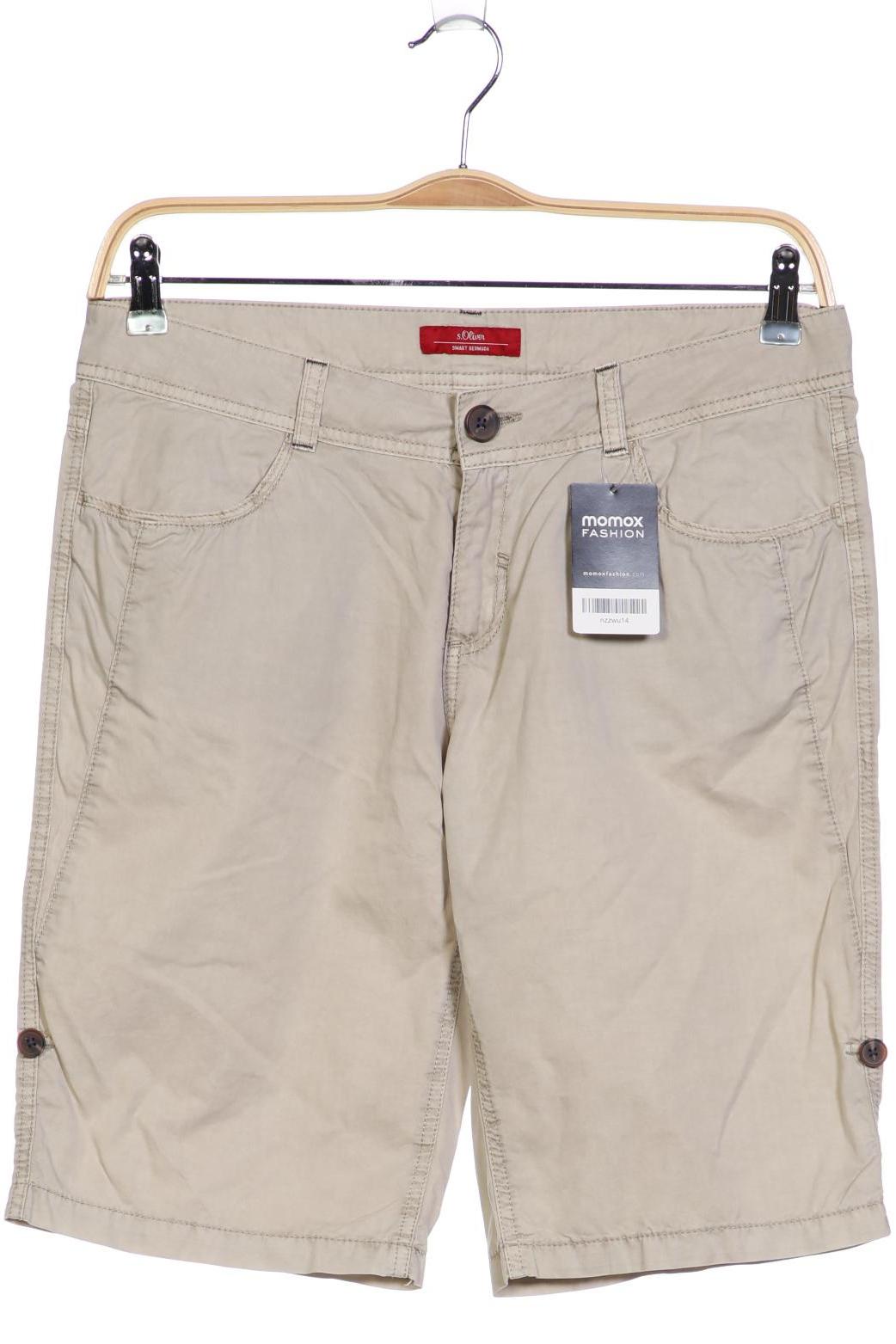 

s.Oliver Damen Shorts, beige, Gr. 31