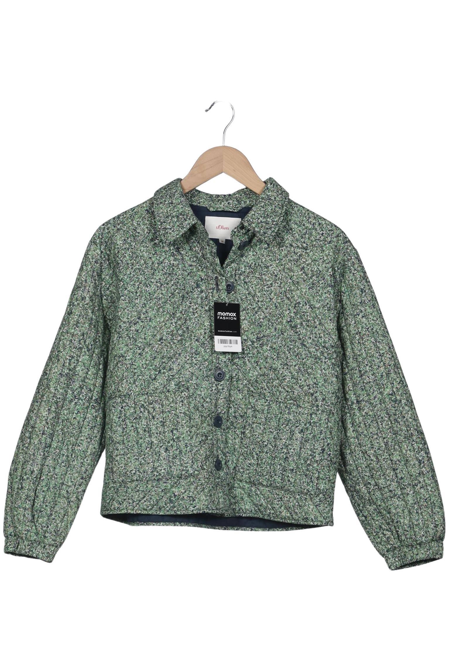 

s.Oliver Damen Jacke, grün, Gr. 36