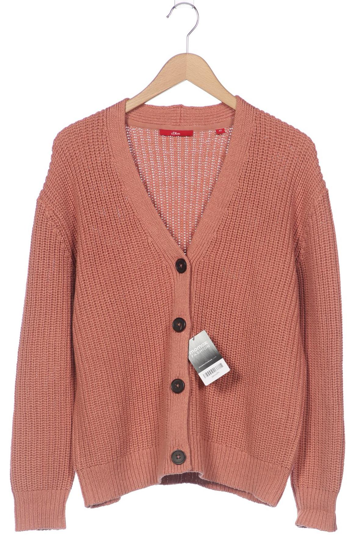 

s.Oliver Damen Strickjacke, pink, Gr. 40