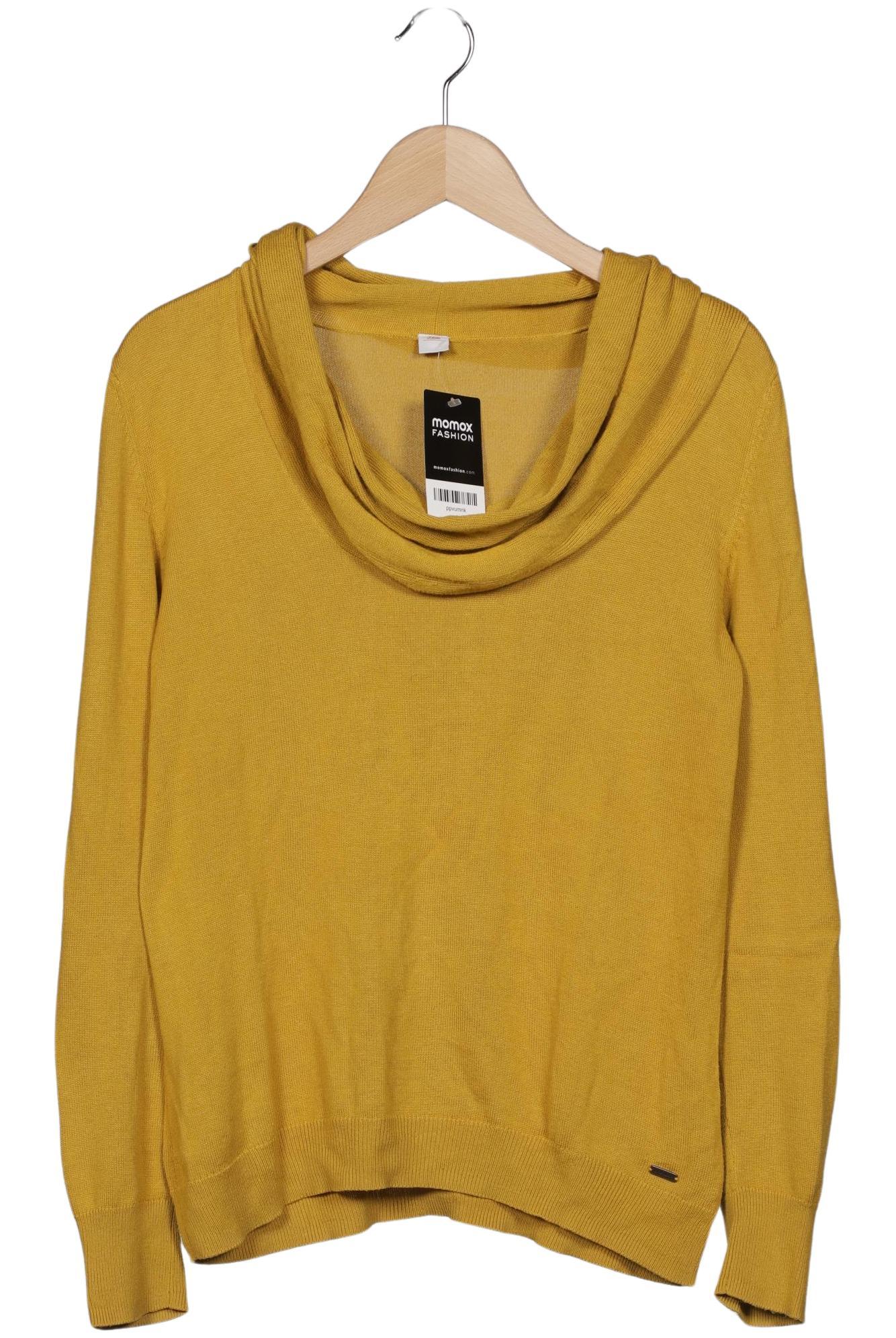 

s.Oliver Damen Pullover, gelb, Gr. 40