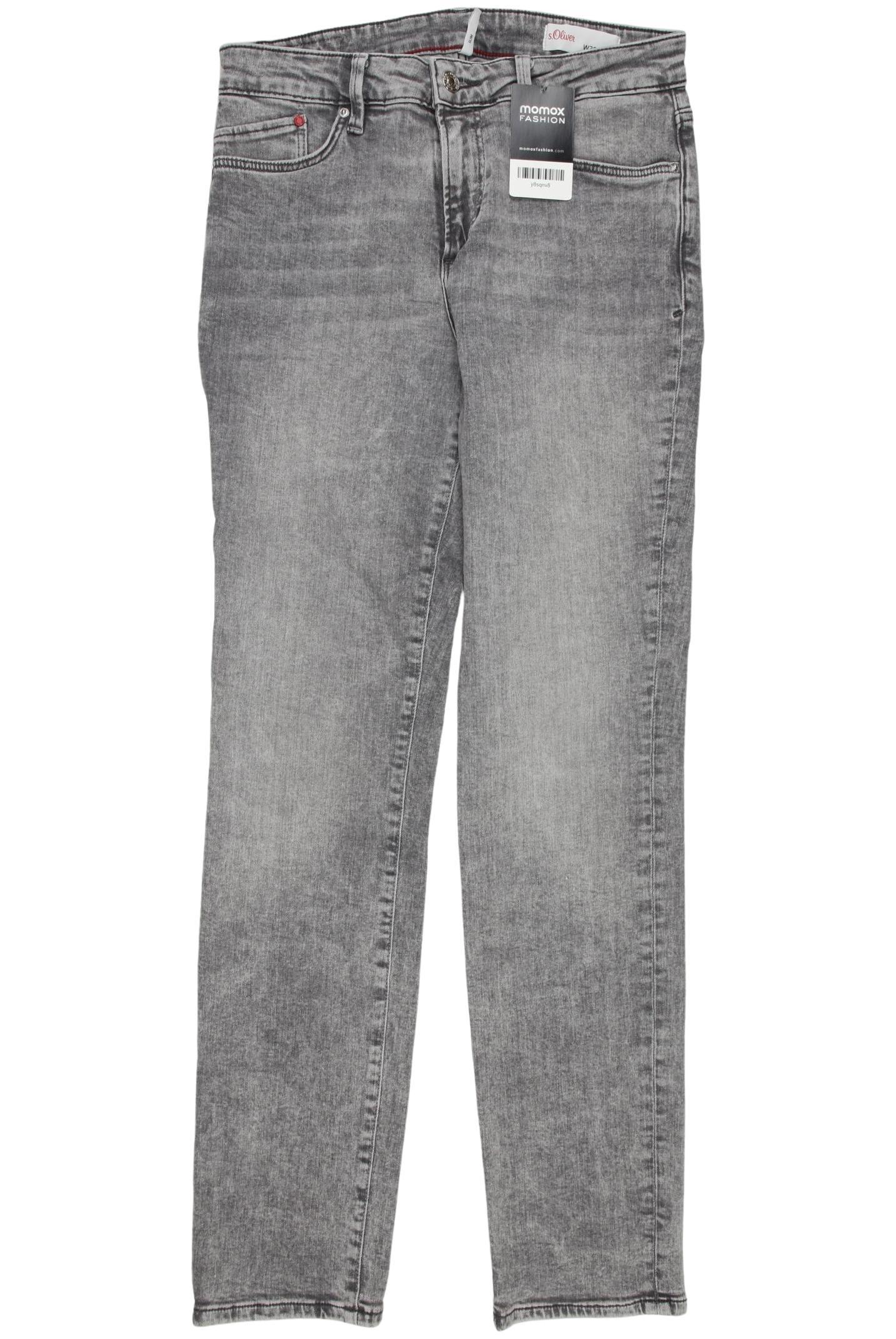 

s.Oliver Damen Jeans, grau, Gr. 38