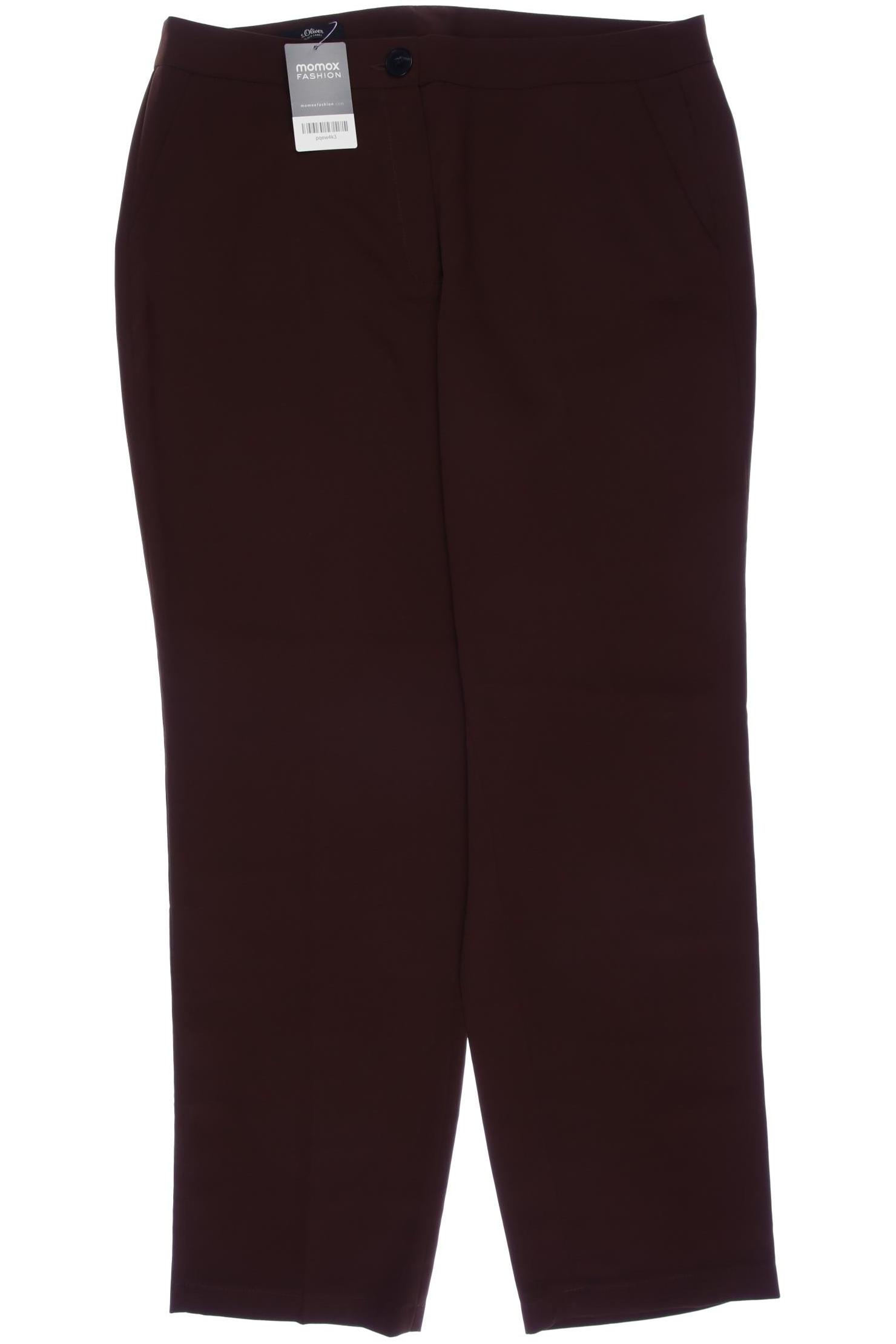 

s.Oliver Damen Stoffhose, braun, Gr. 42