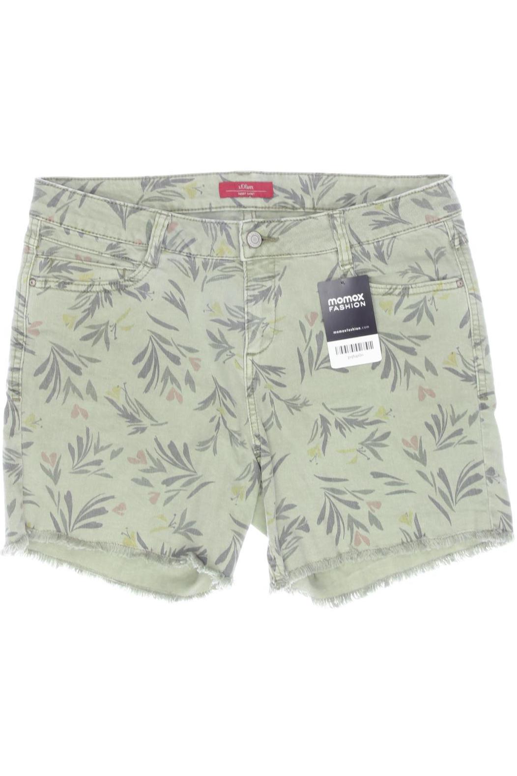 

s.Oliver Damen Shorts, grün