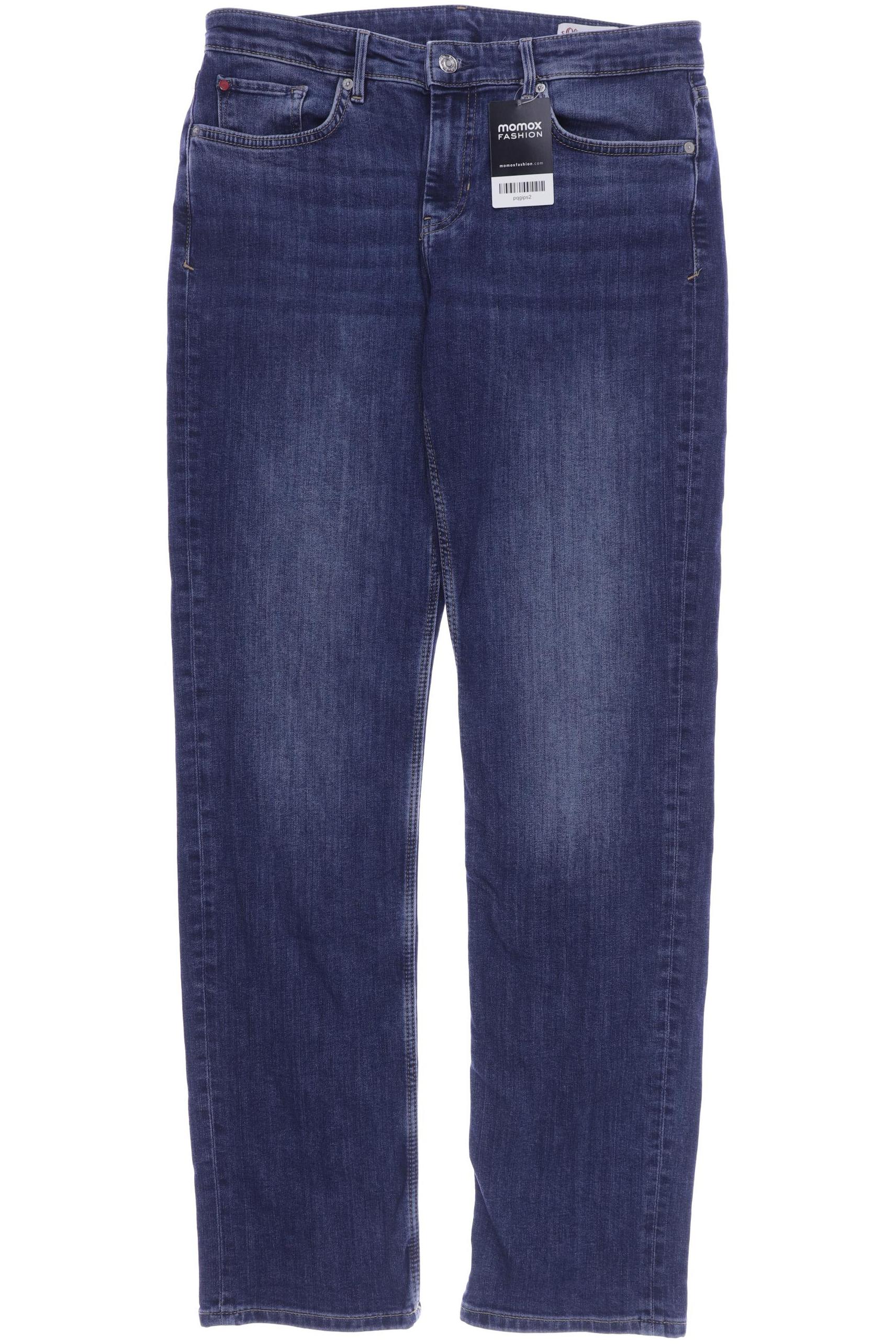 

s.Oliver Damen Jeans, blau