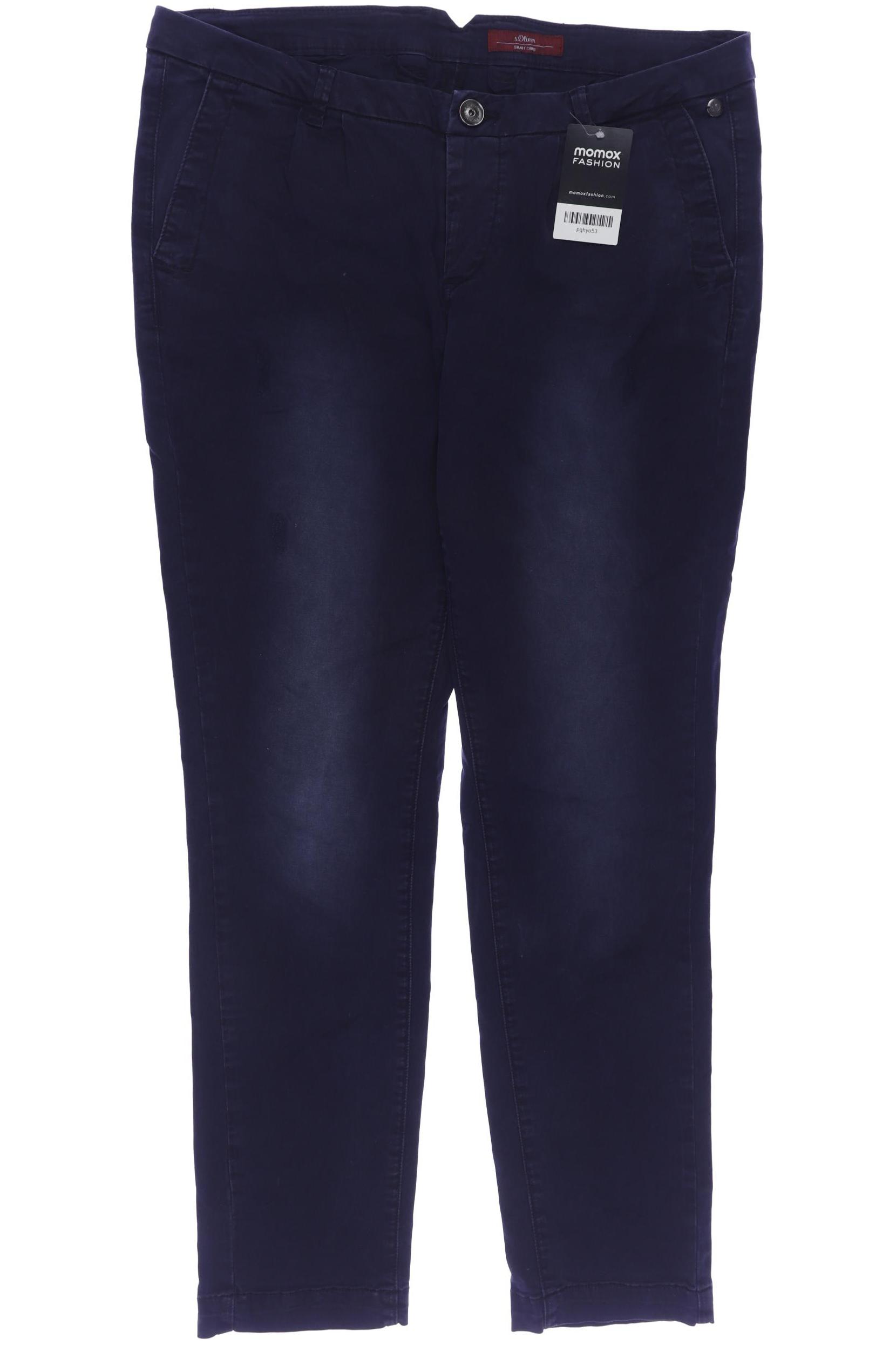 

s.Oliver Damen Stoffhose, marineblau, Gr. 35