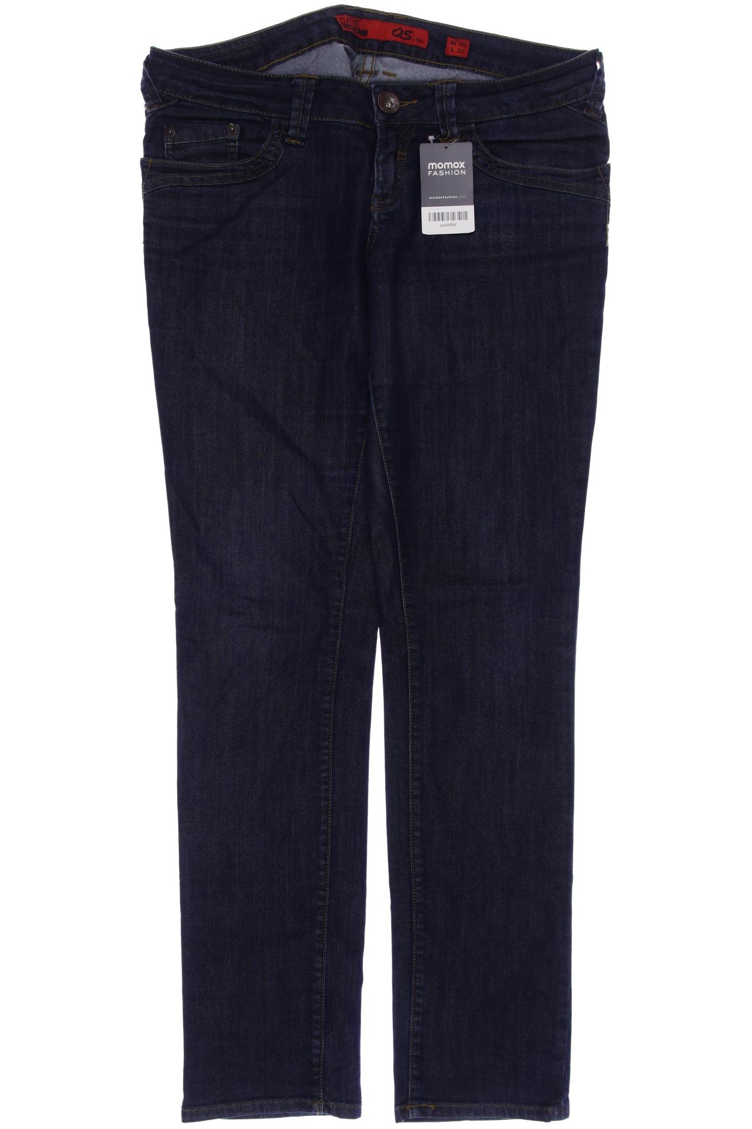 

s.Oliver Damen Jeans, marineblau