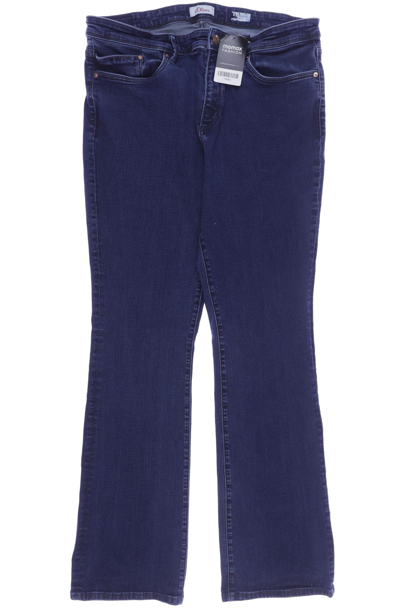 

s.Oliver Damen Jeans, marineblau