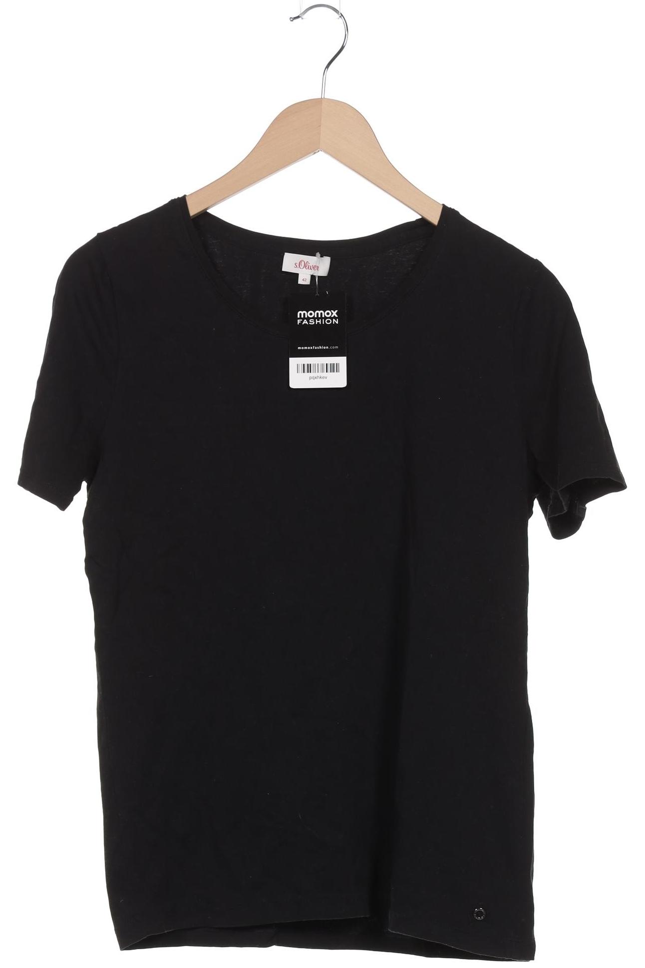 

s.Oliver Damen T-Shirt, schwarz, Gr. 42